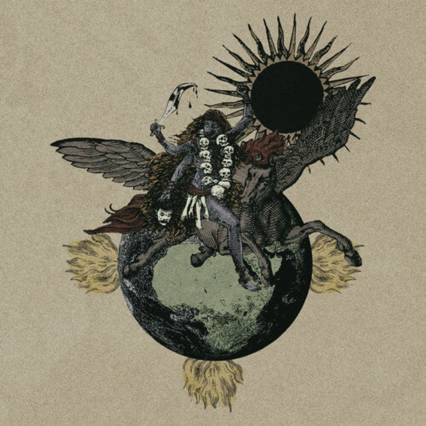 Ab'Bhau LP Vinyl - Devastaciones Bajo El Fulgor Del Vacmo