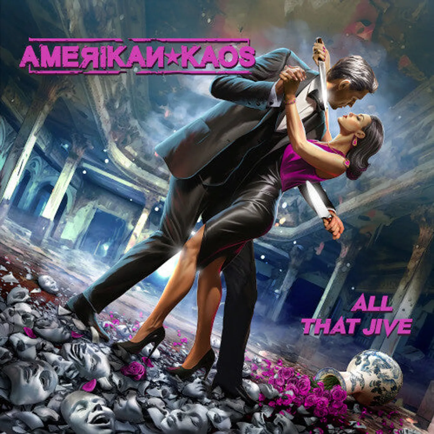 Amerikan Kaos LP Vinyl - All That Jive (Blue) (Coloured Vinyl)