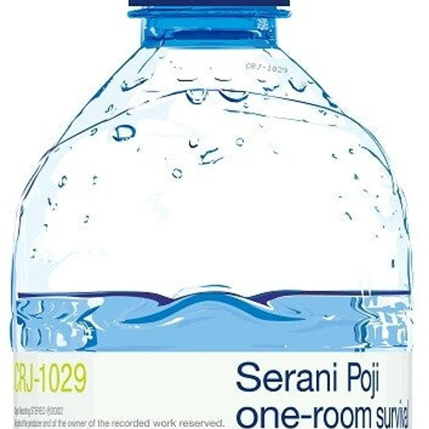 Serani Poji LP Vinyl - One-Room Survival (Blue) (Coloured Vinyl)