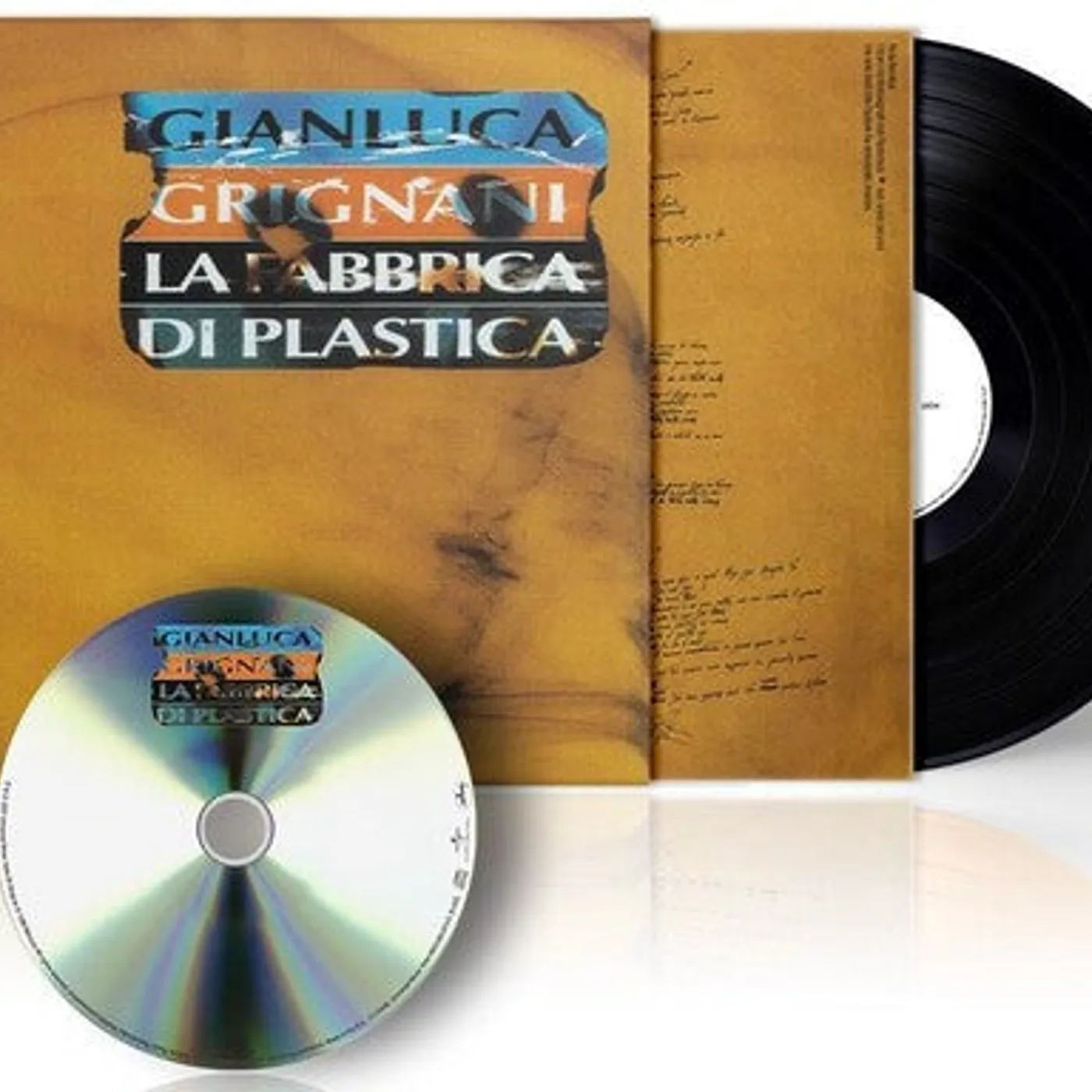 Gianluca Grignani LP Vinyl - La Fabbrica Di Plastica (W/Cd) (Ita)