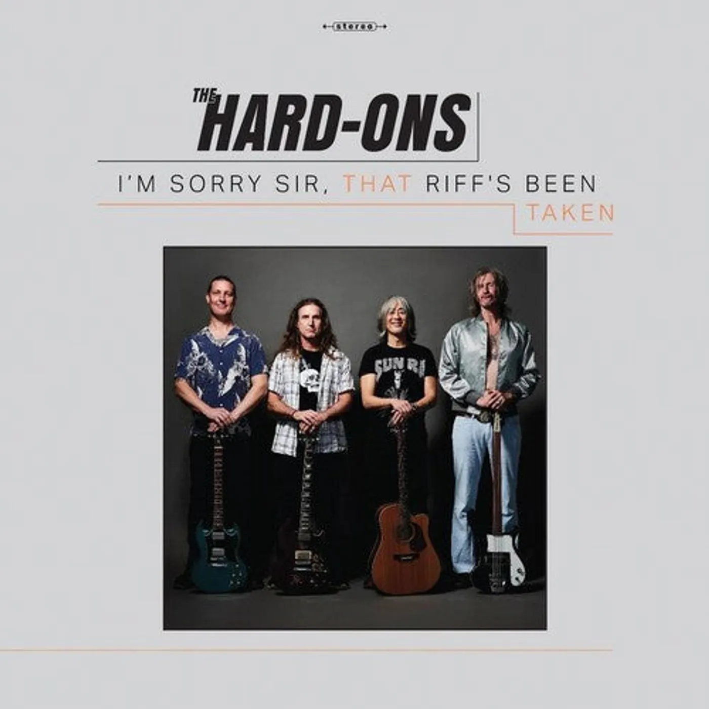 Hard-Ons LP Vinyl - I'M Sorry Sir That Riff'S Been Taken