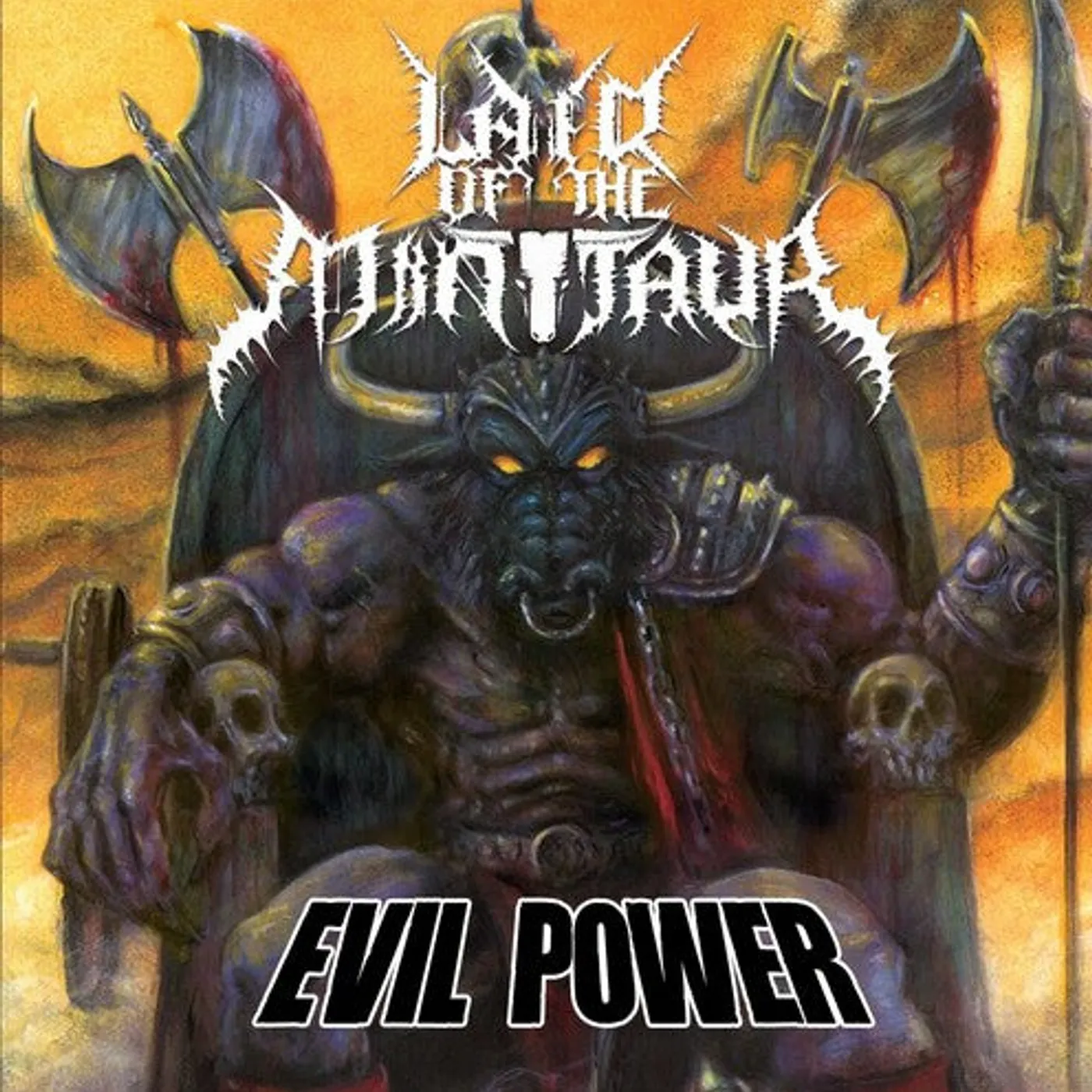 Lair Of The Minotaur LP Vinyl - Evil Power (Uk)