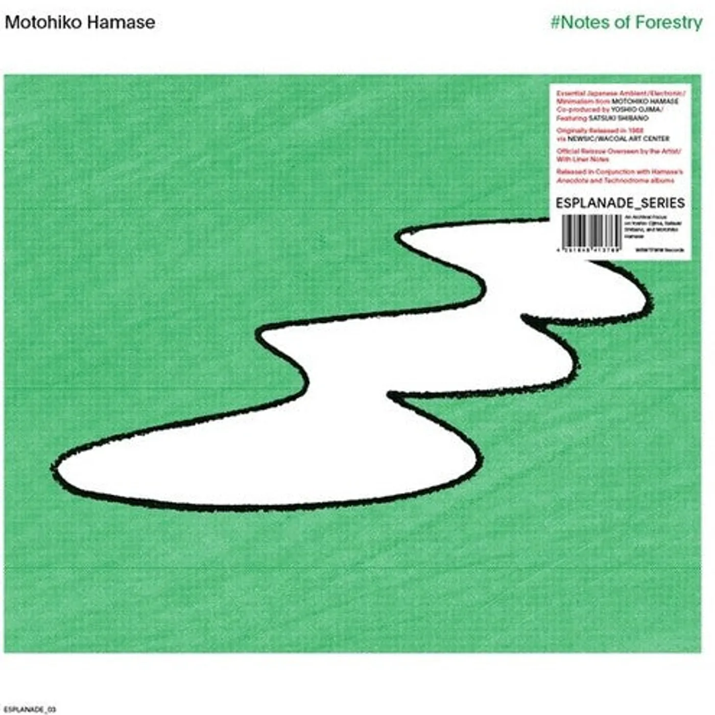 Motohiko Hamase LP Vinyl - Notes Of Forestry