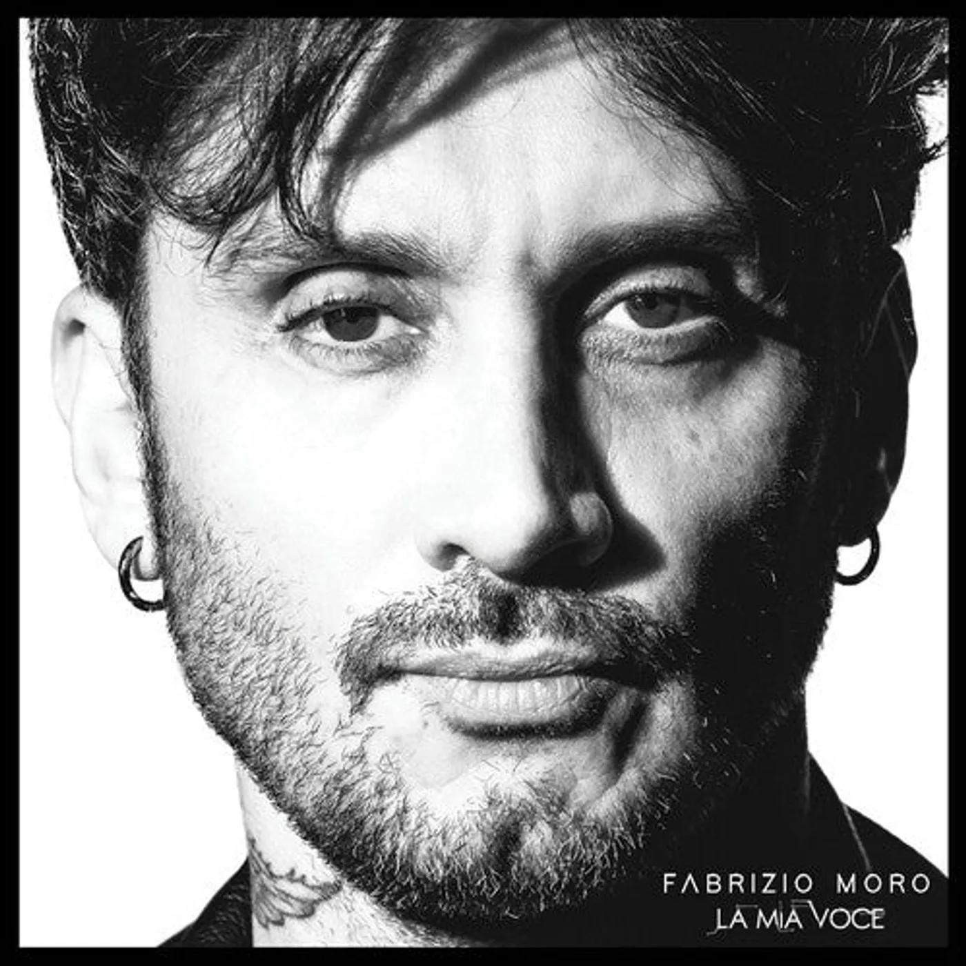 Fabrizio Moro LP Vinyl - La Mia Voce (Bonus Tracks) (Coloured Vinyl) (Red) (Auto)