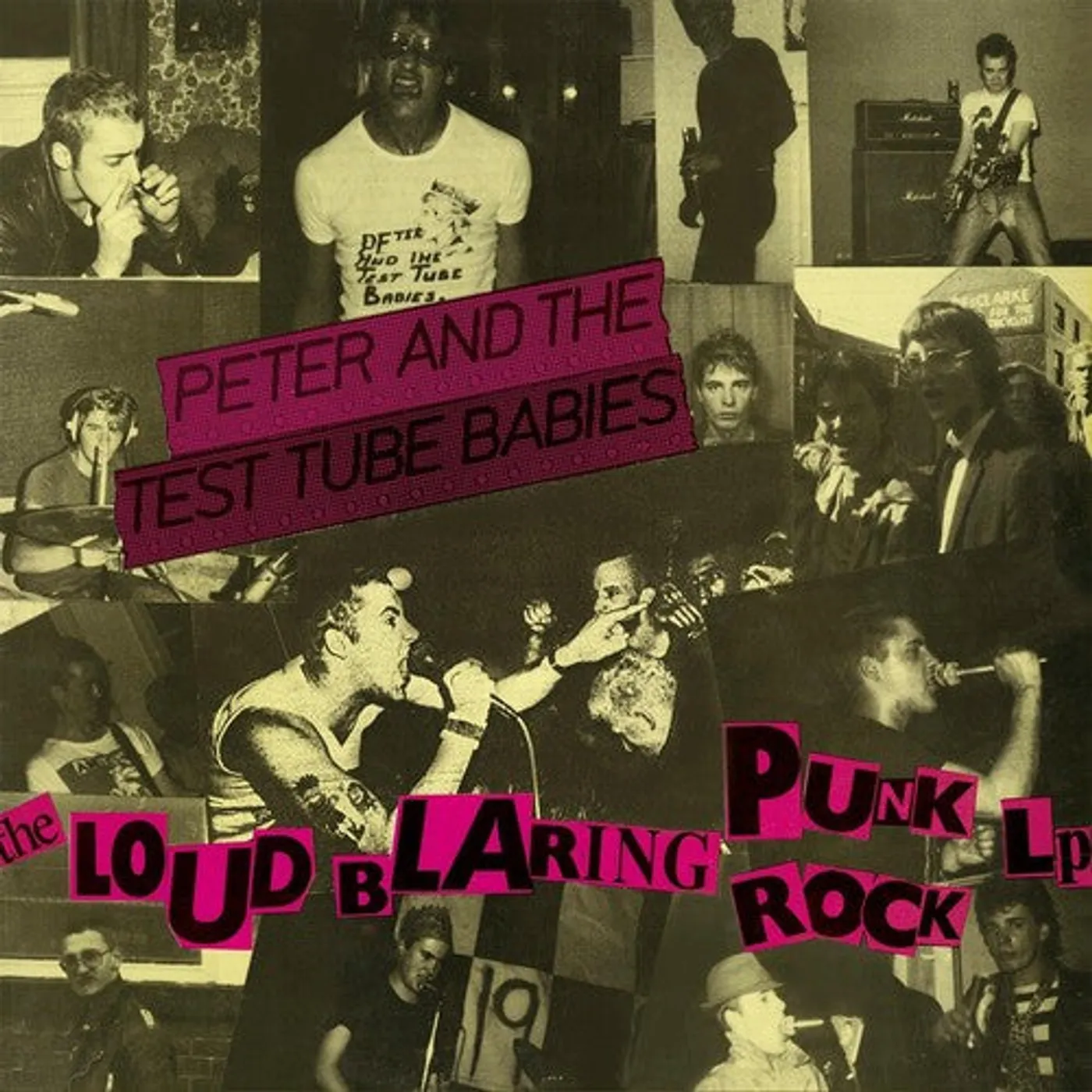 Peter and the Test Tube Babies LP Vinyl - Loud Blaring Punk Rock