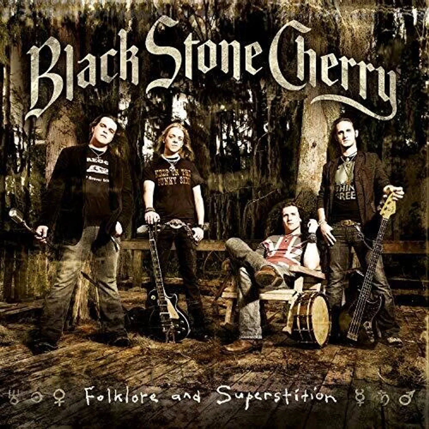 Black Stone Cherry LP Vinyl - Folklore & Superstition (Hol)