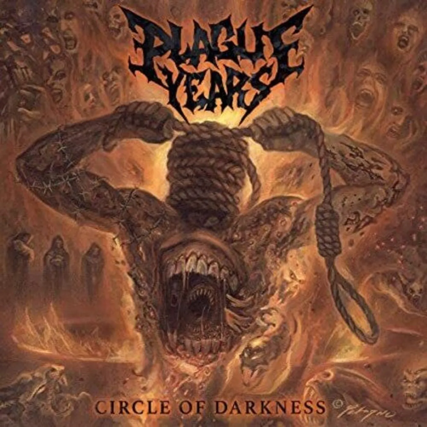 Plague Years LP Vinyl - Circle Of Darkness
