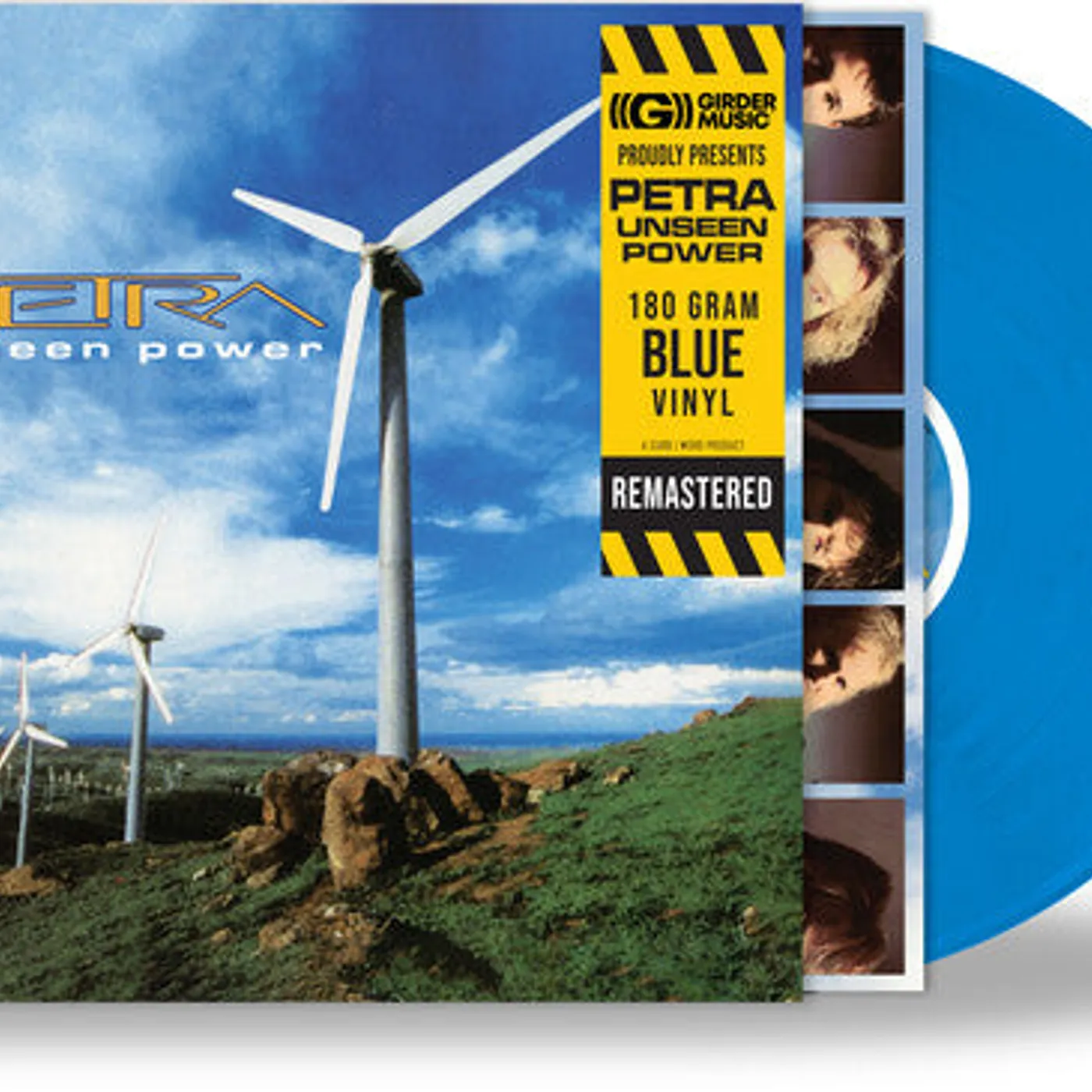 Petra LP Vinyl - Unseen Power - Blue (Blue) (Coloured Vinyl) (Ogv) (Rmst)