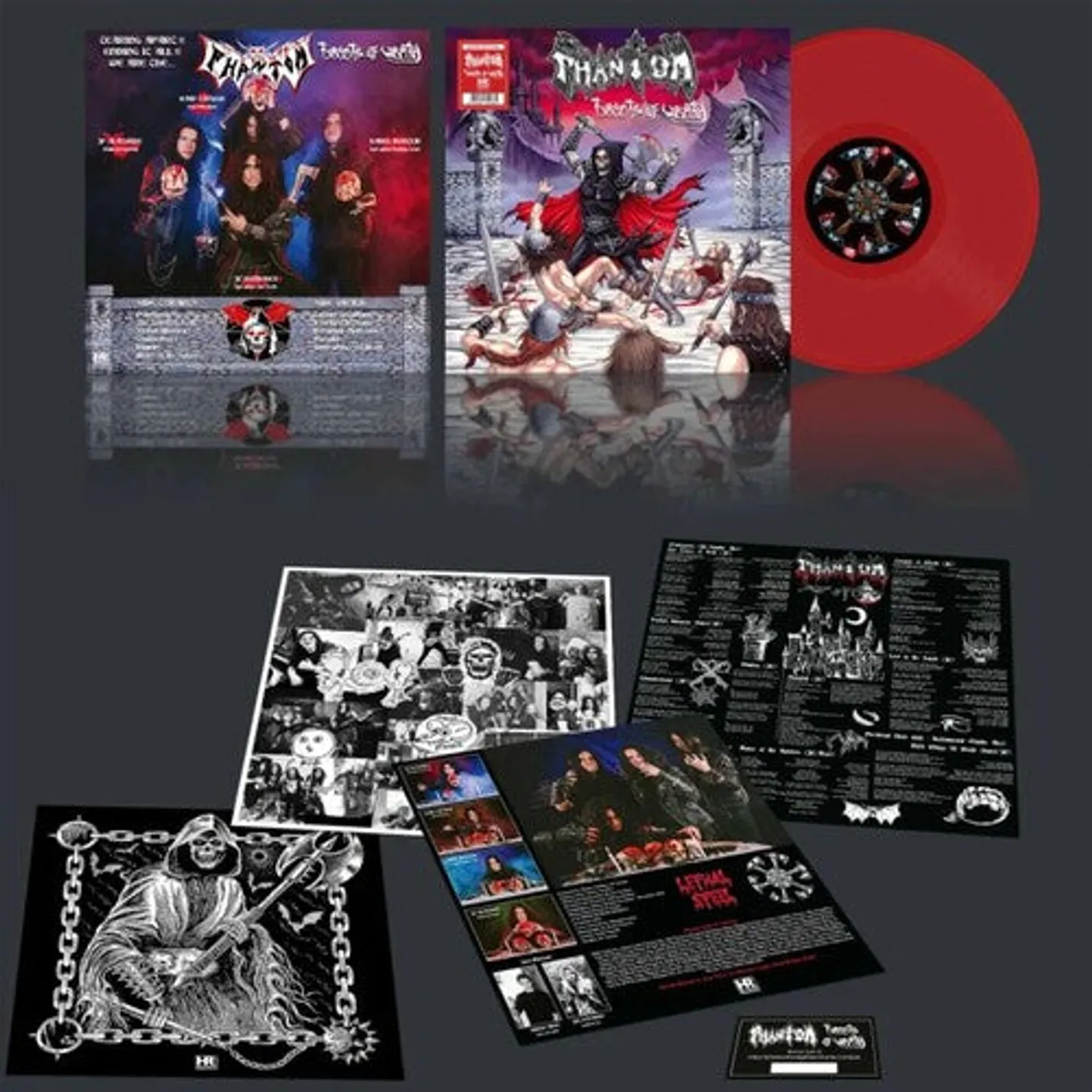Phantom LP Vinyl - Tyrants Of Wrath - Red (Coloured Vinyl) (Red) (Dlcd)