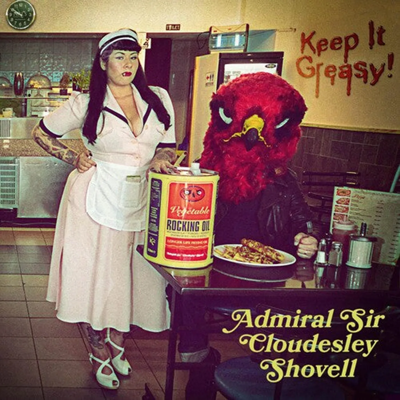 The Admiral Sir Cloudesley Shovell LP Vinyl - Keep It Greasy (Coloured Vinyl) (Purp)