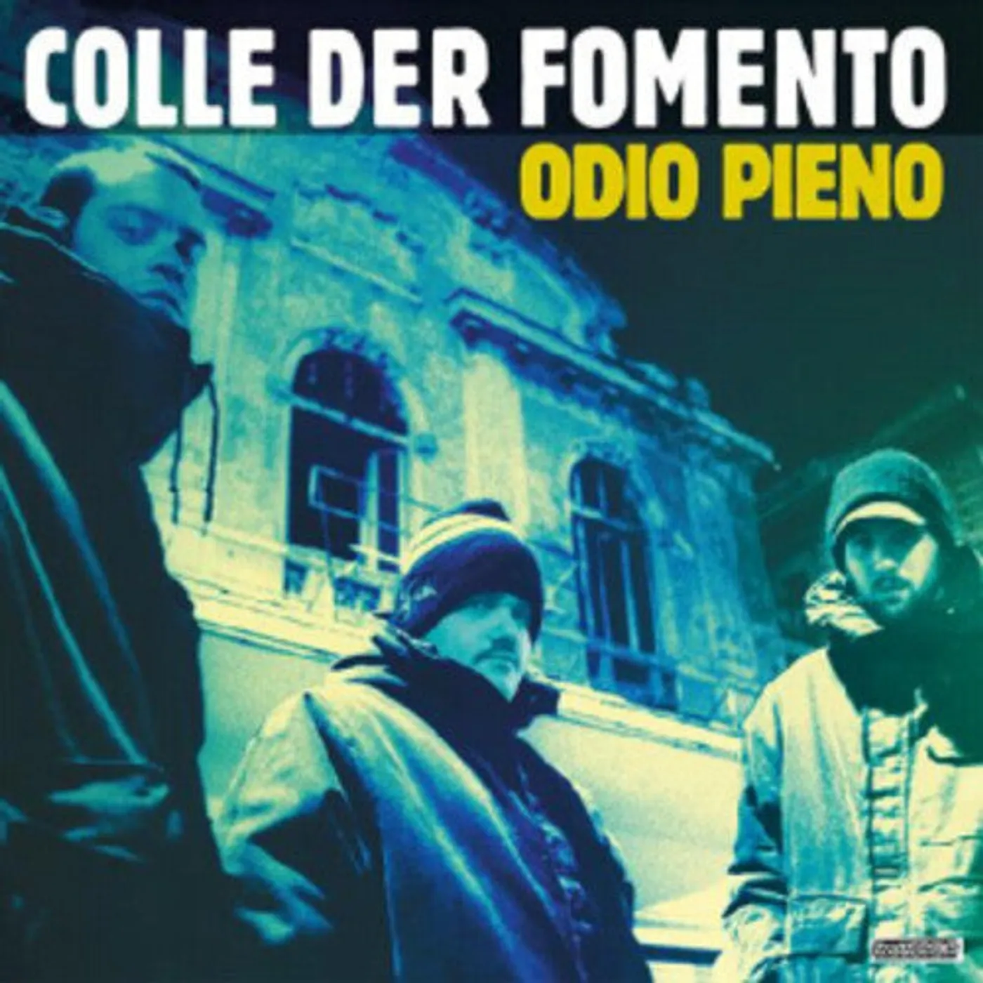 Colle Der Fomento LP Vinyl - Odio Pieno (Blue) (Coloured Vinyl) (Ltd) (Ita)