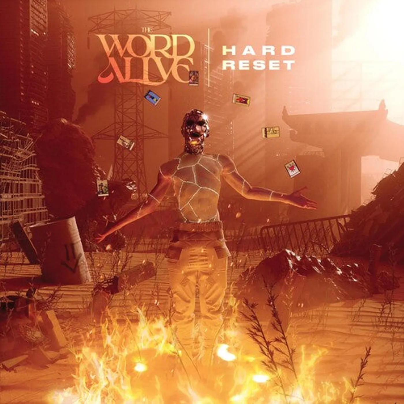 The Word Alive LP Vinyl - Hard Reset (Coloured Vinyl) (Org)