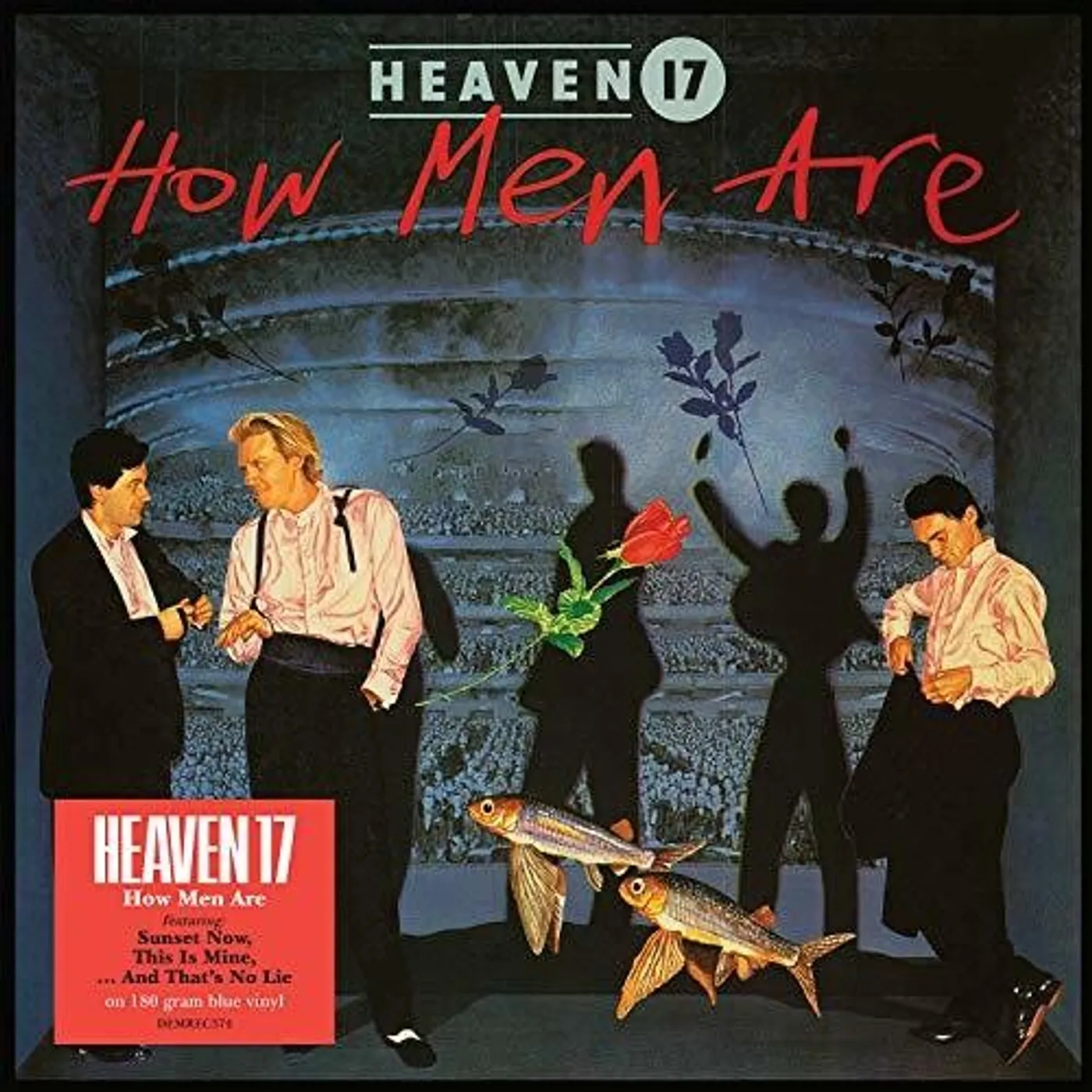 Heaven 17 LP Vinyl - How Men Are (Blue) (Uk)