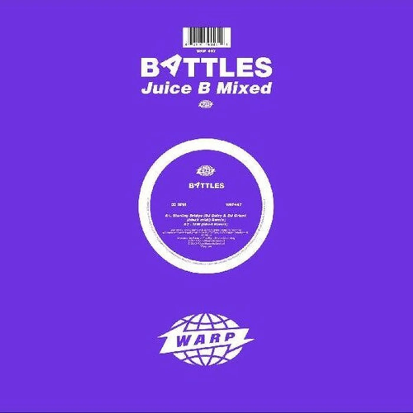 Battles LP Vinyl - Juice B Mixed (Dlcd)