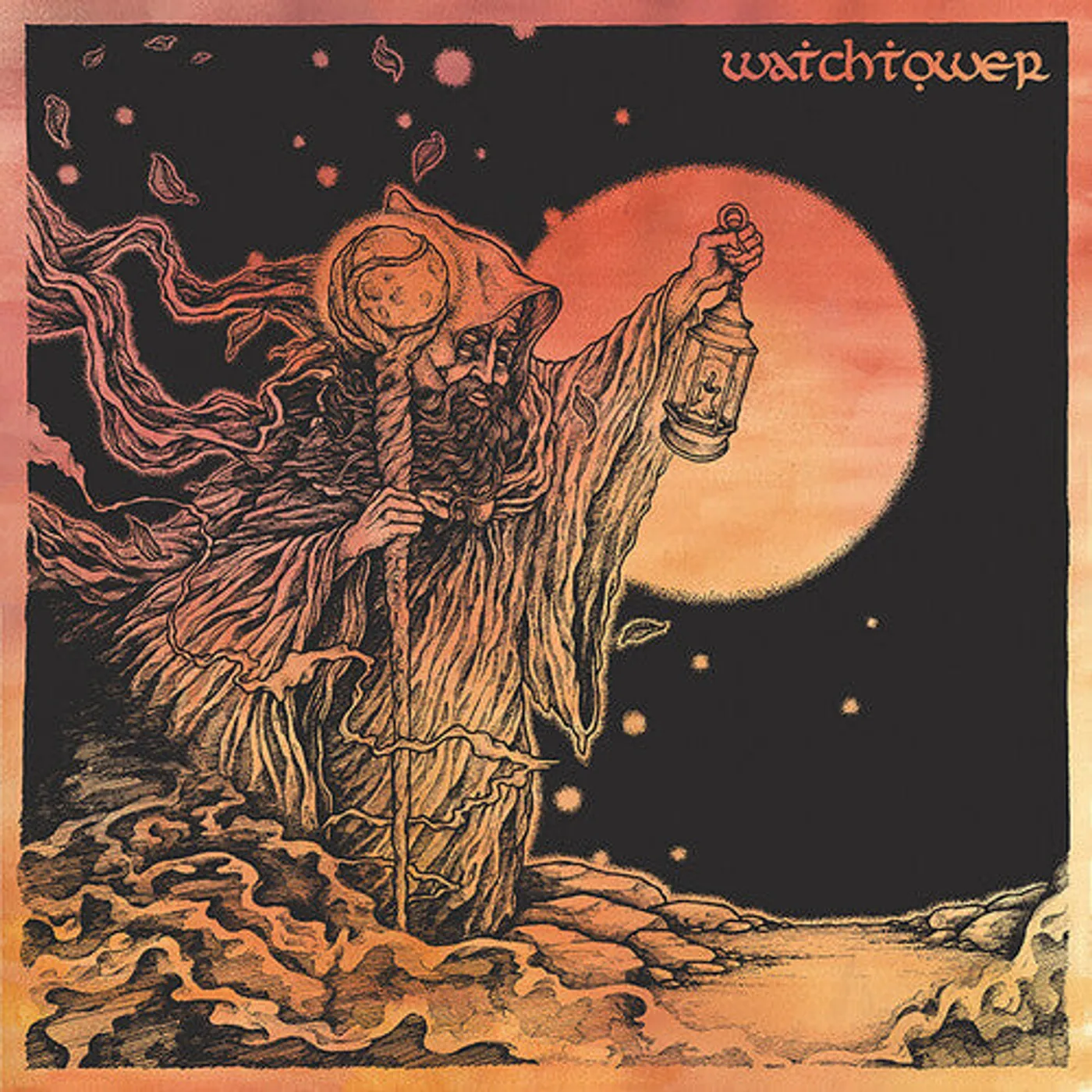 Watchtower LP Vinyl - Radiant Moon (Milky Clear / Classic Black Color)