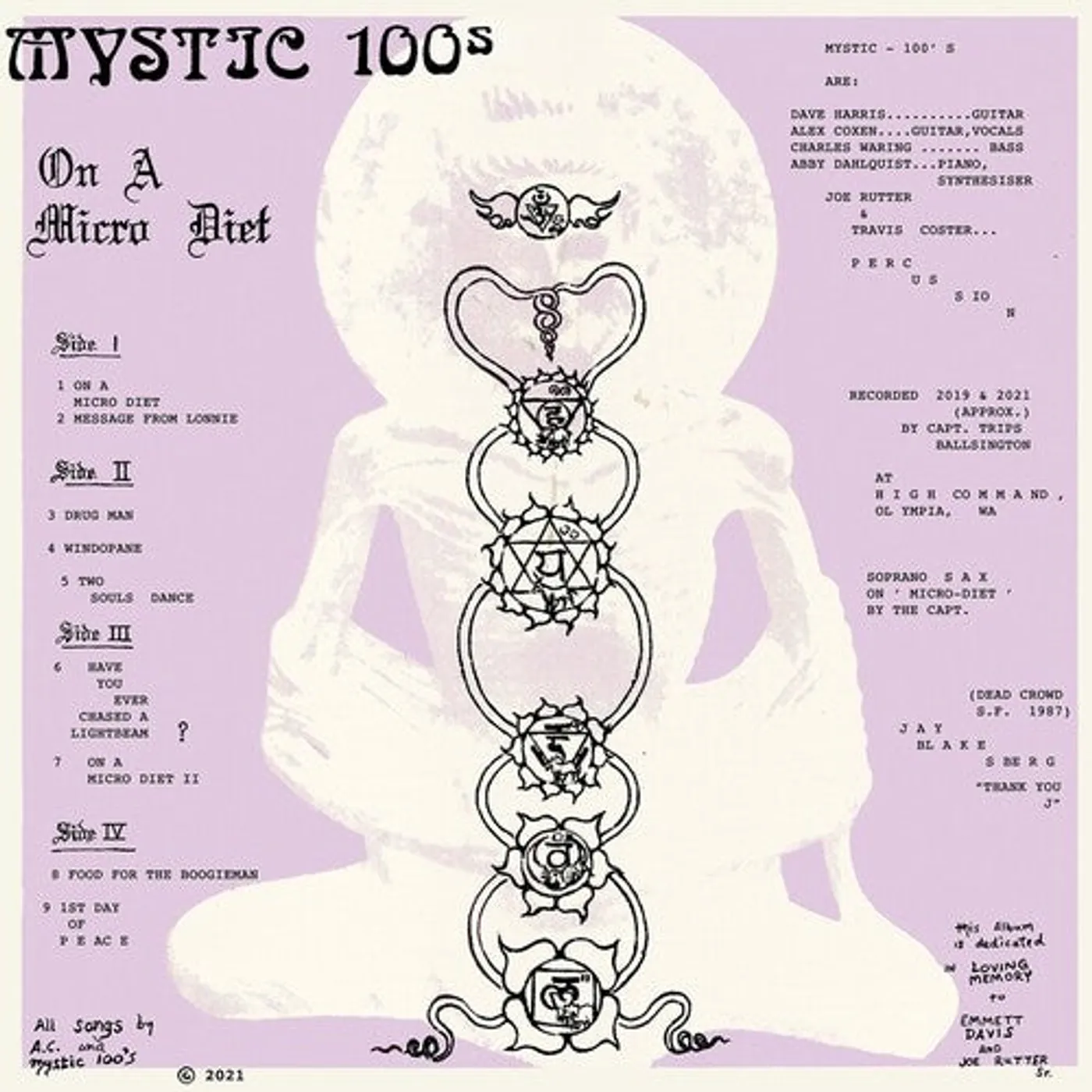 Mystic 100'S LP Vinyl - On A Micro Diet (Uk)