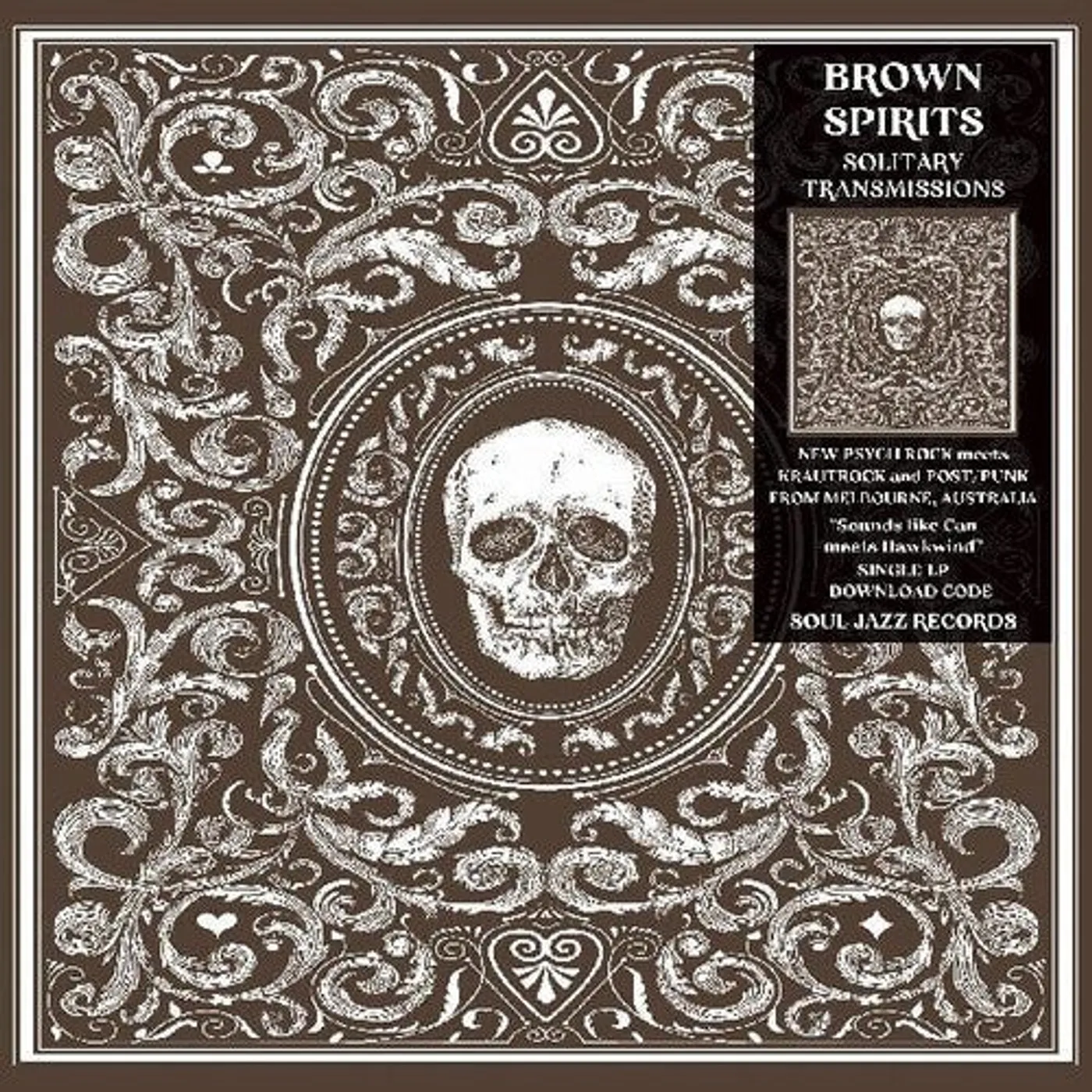 Brown Spirits LP Vinyl - Solitary Transmissions (Dlcd)