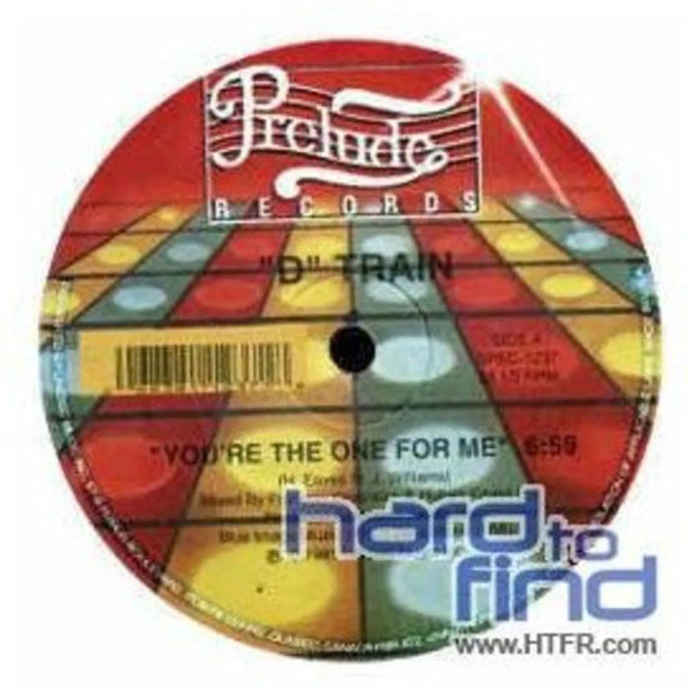 D-Train LP Vinyl - You'Re The One For Me (Can)