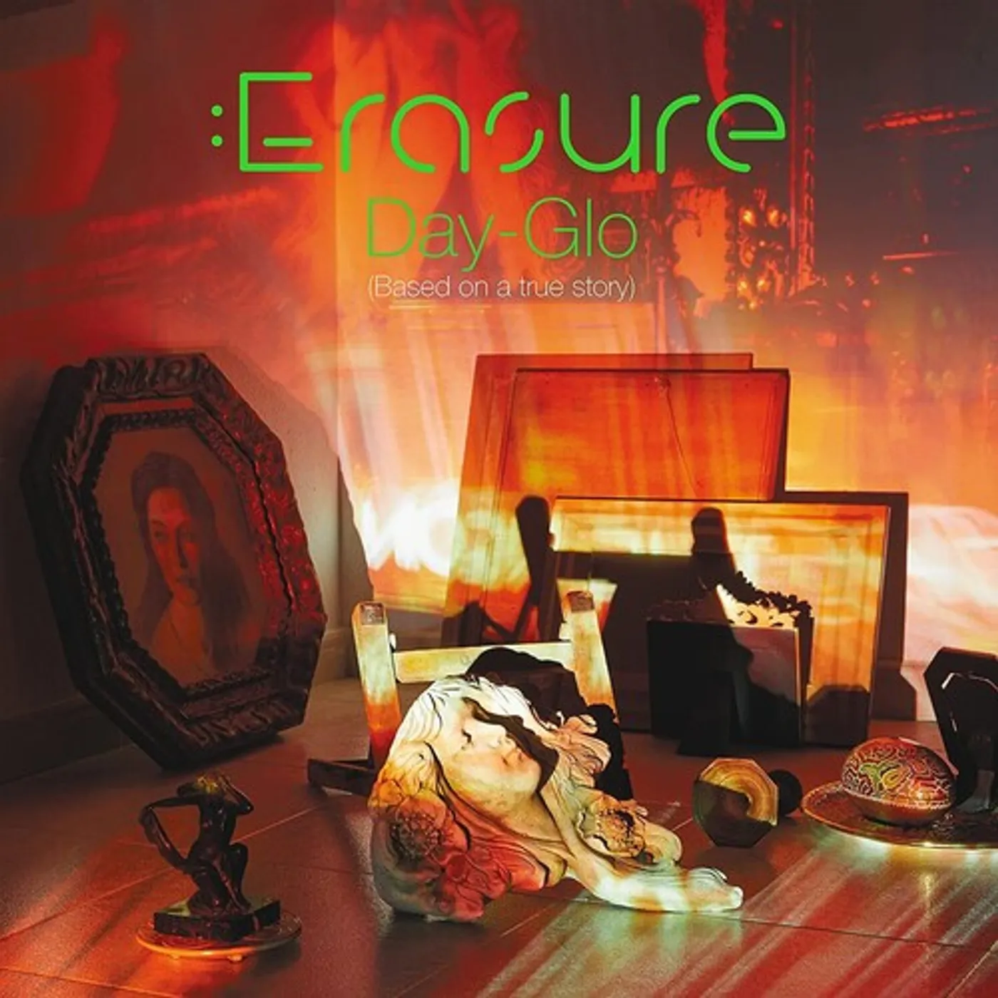 Erasure LP Vinyl - Day-Glo (Based On A True Story) (Coloured Vinyl) (Grn) (Ltd)