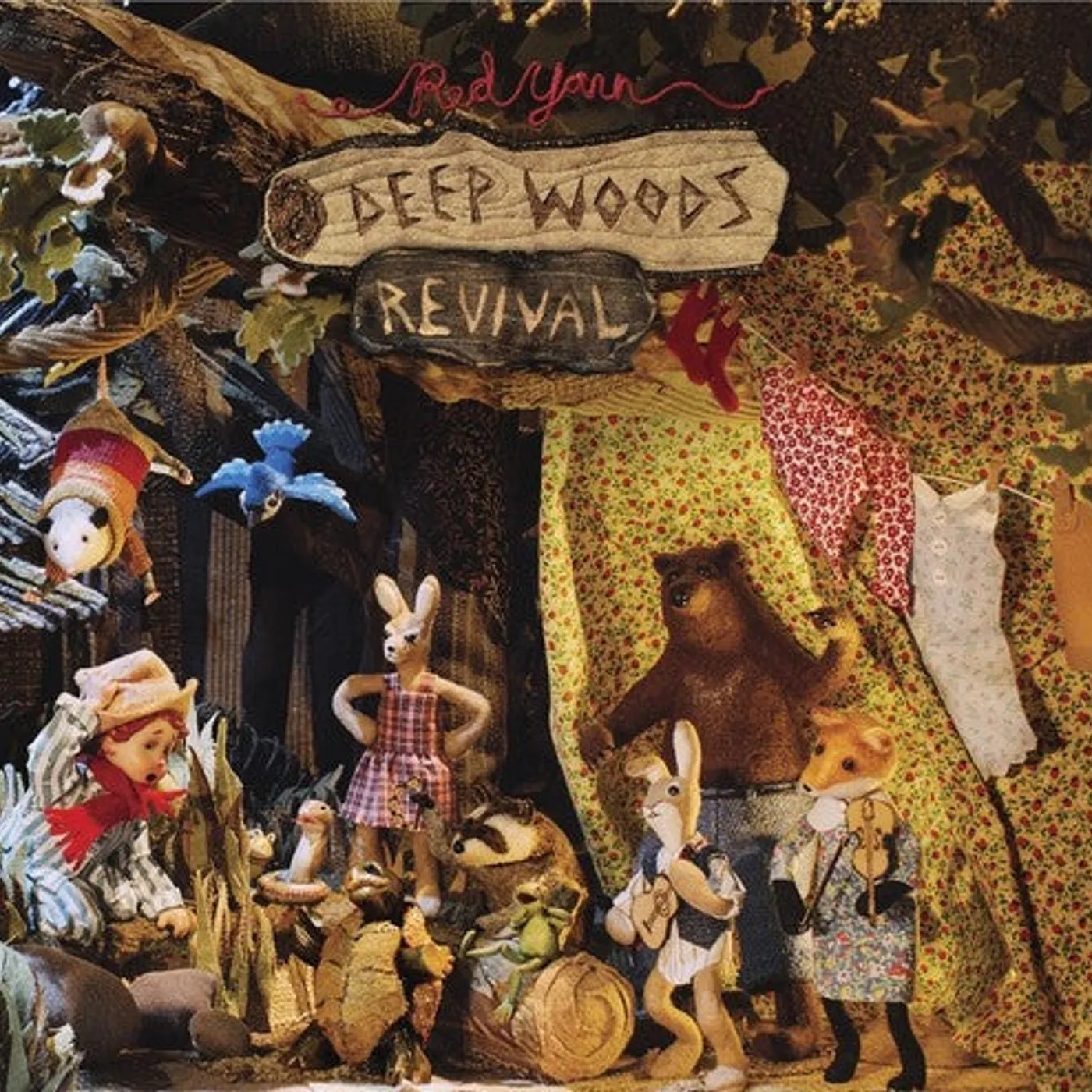 Red Yarn LP Vinyl - Deep Woods Revival