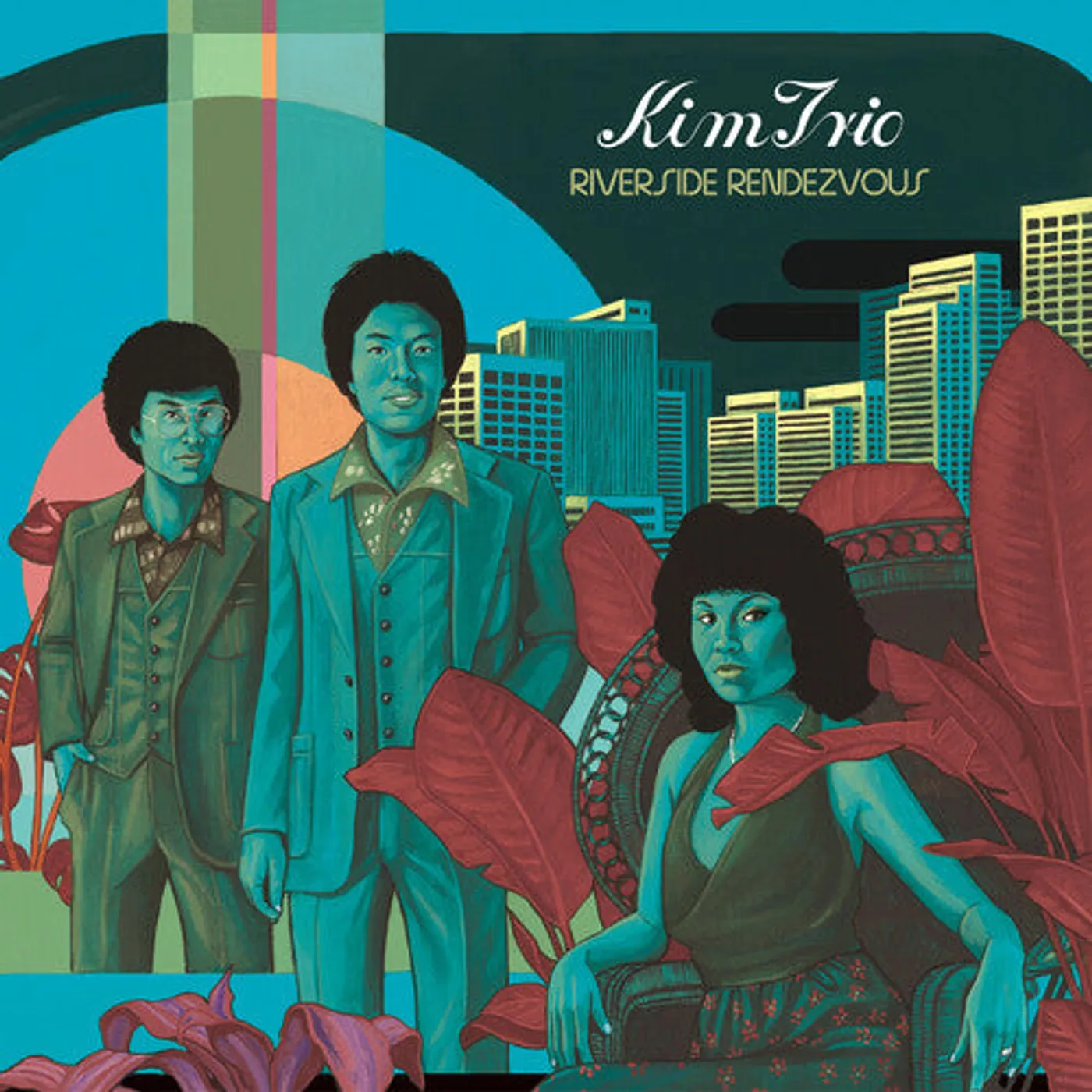 Kim Trio LP Vinyl - Riverside Rendezvous 12 Hits (Gate Fold)