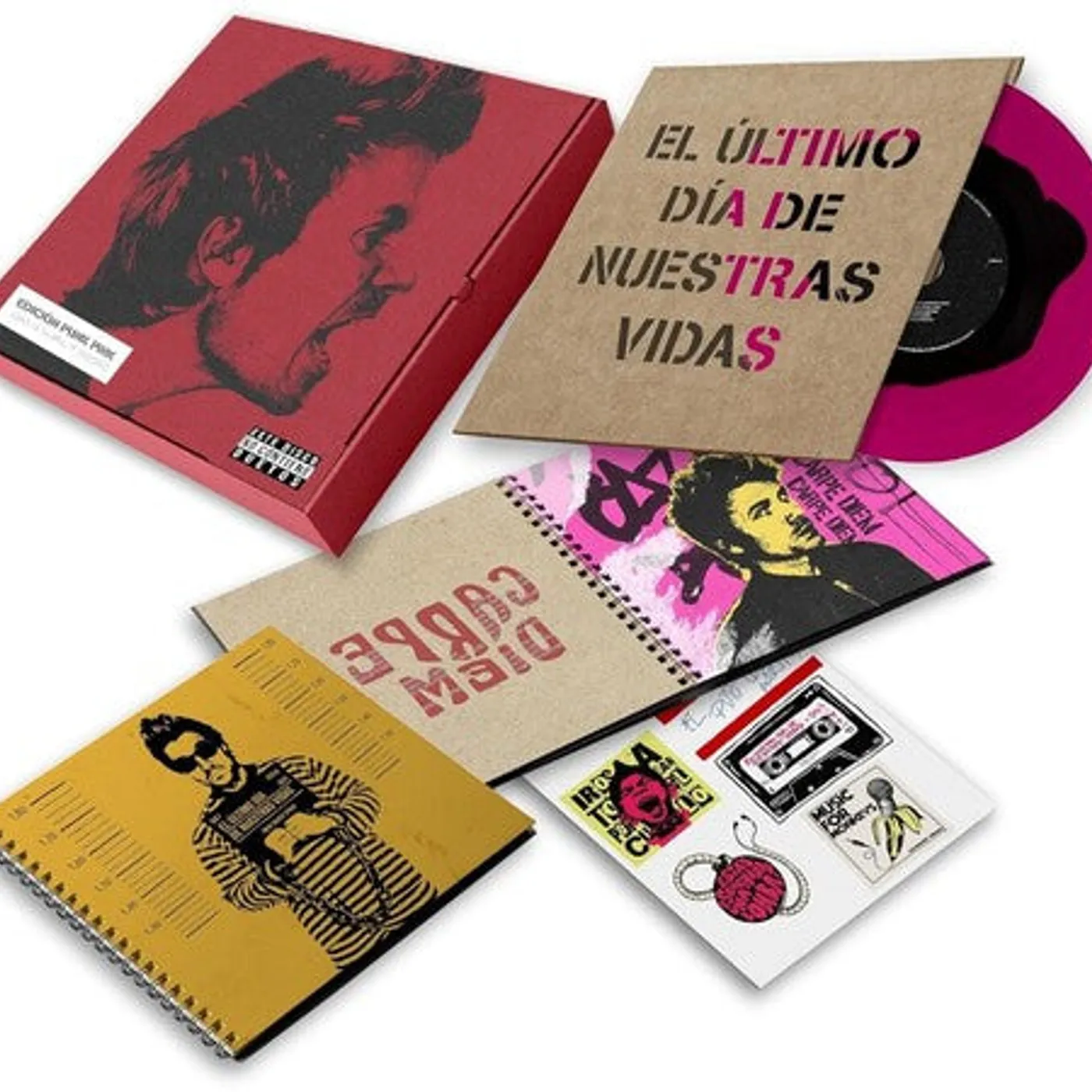 Dani Martin LP Vinyl - El Ultimo Dia De Nuestras Vidas (Blk) (Coloured Vinyl) (Red)