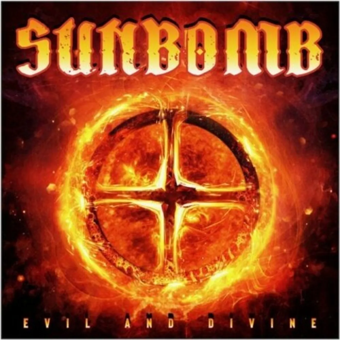 Sunbomb LP Vinyl - Evil And Divine (Coloured Vinyl) (Ltd) (Red)