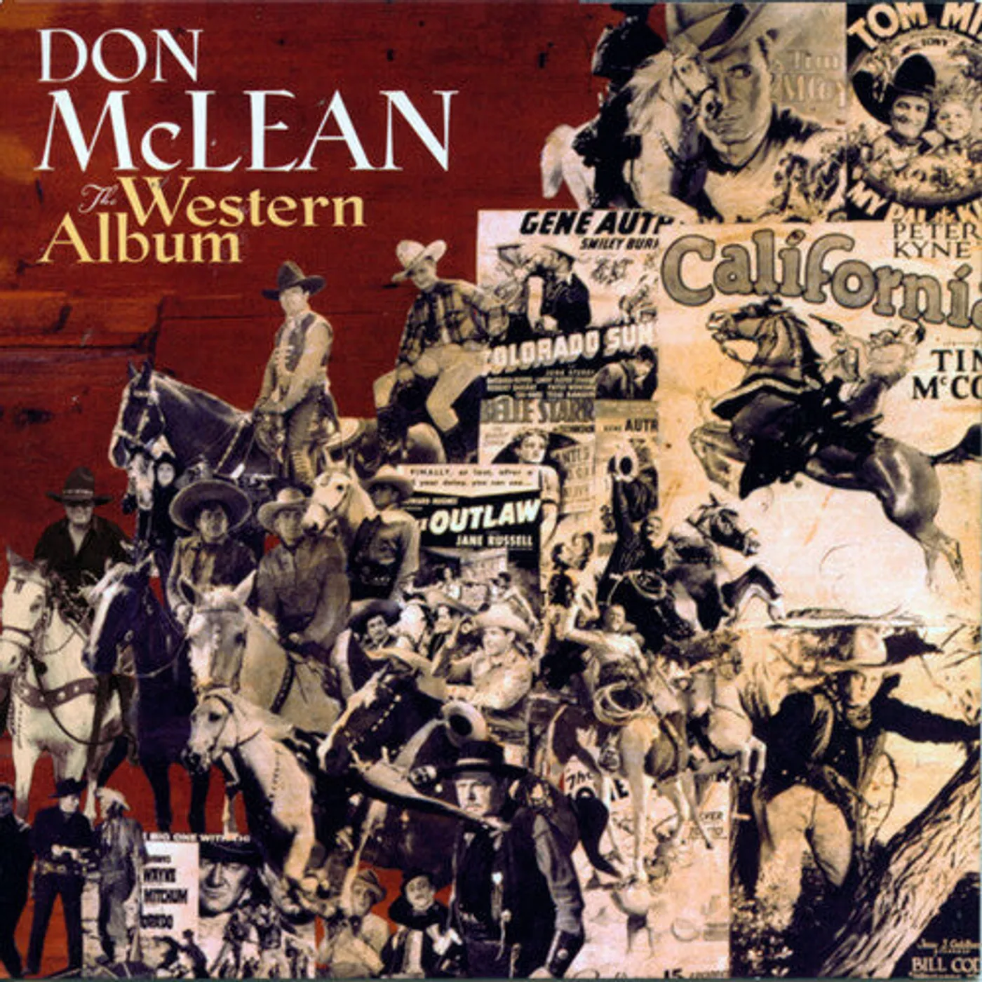 Don Mclean LP Vinyl - Western Album (Rmst)