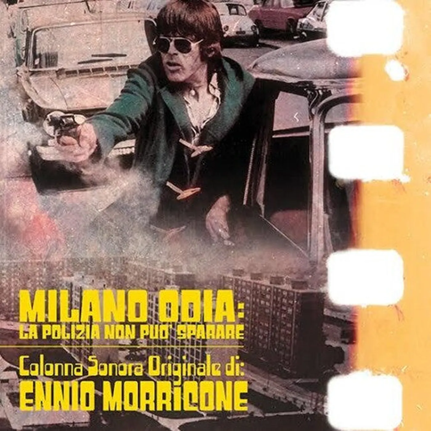 Ennio Morricone Ennio (Coloured Vinyl) (Red) (Ita) Morricone LP Vinyl - Milano Odia: La Polizia Non Puo Sparare / Original Soundtrack