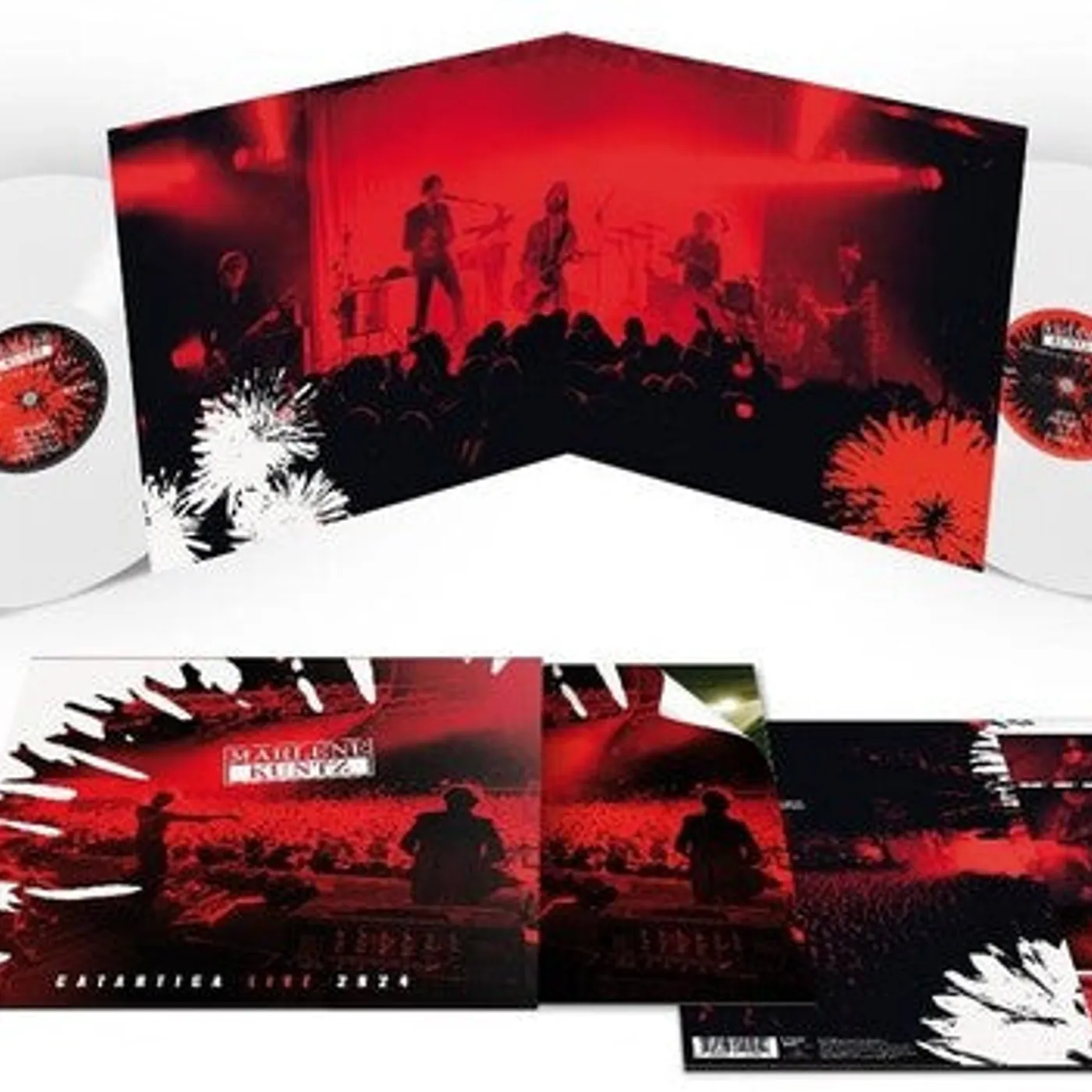 Marlene Kuntz LP Vinyl - Catartica Live 2024 (Coloured Vinyl) (Wht) (Ita)