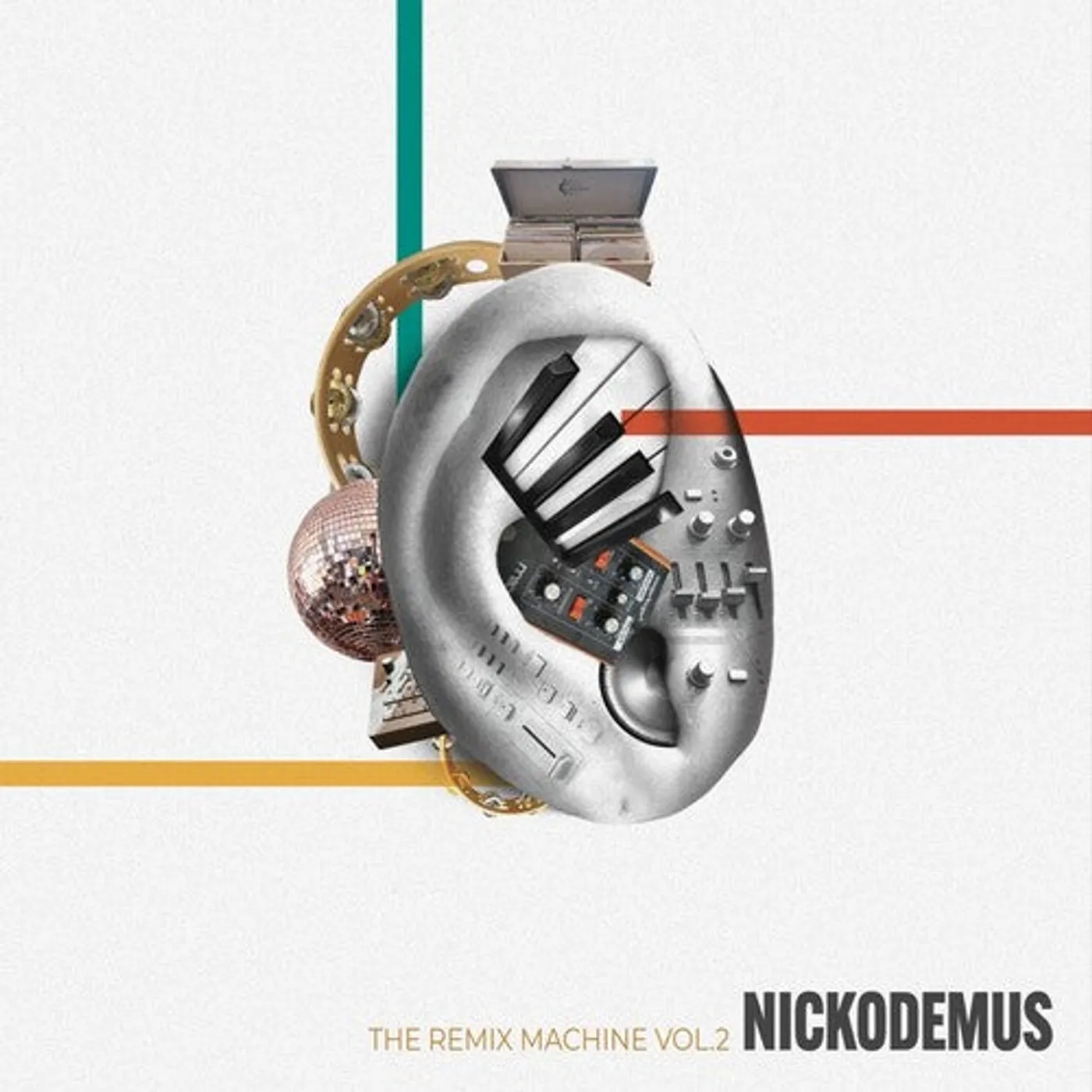 Nickodemus LP Vinyl - Remix Machine Vol. 2 (Ep)
