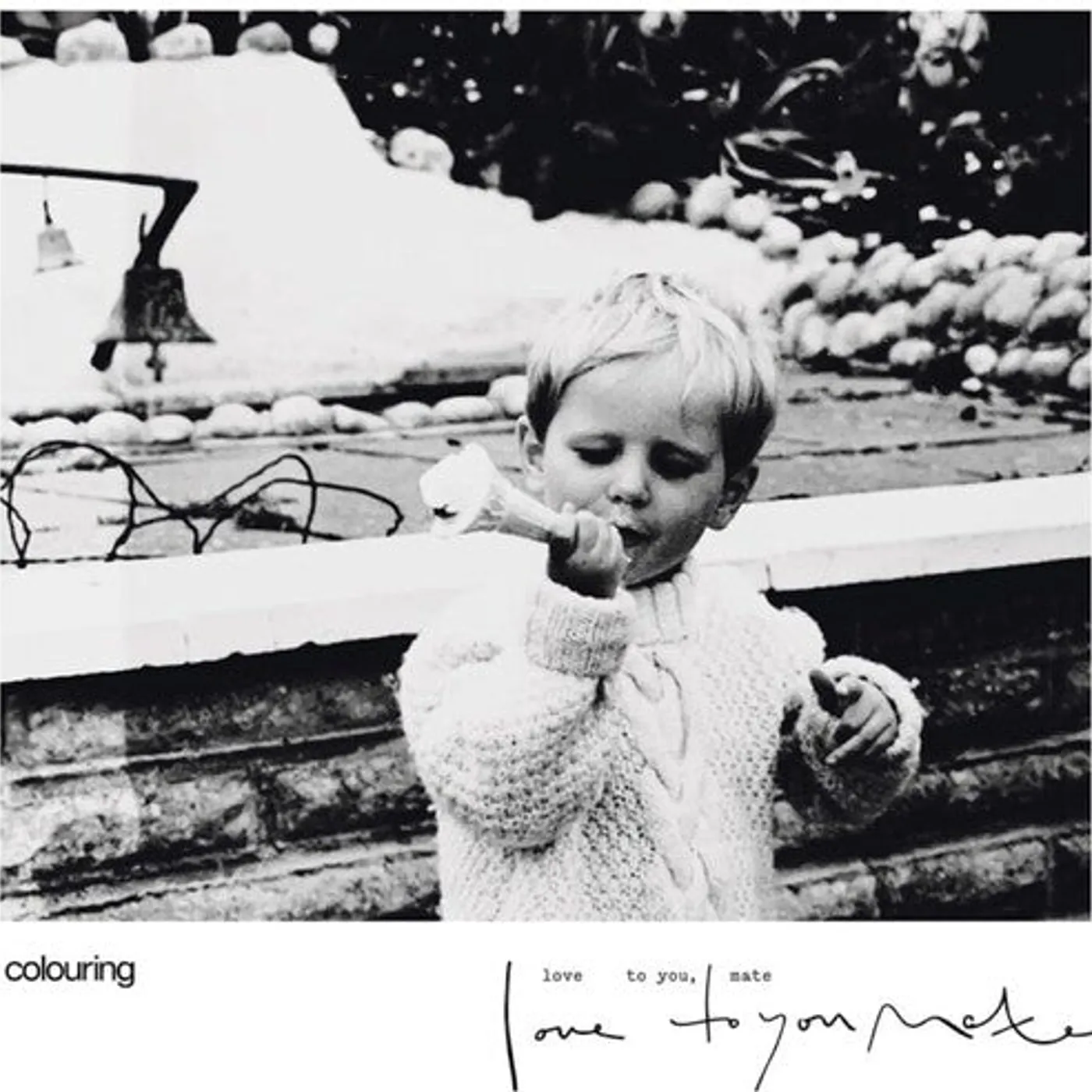 Colouring LP Vinyl - Love To You Mate (Blk) (Coloured Vinyl) (Wht) (Spla)