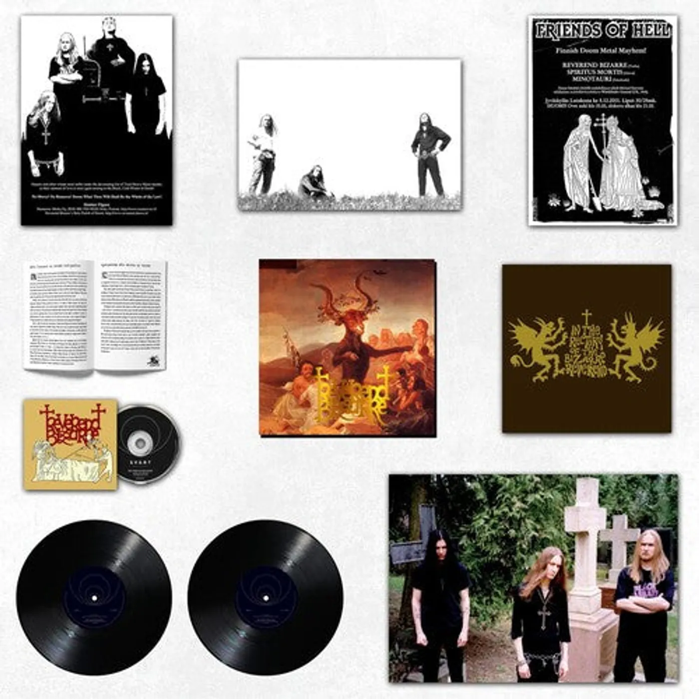 Reverend Bizarre LP Vinyl - In The Rectory (Aniv)