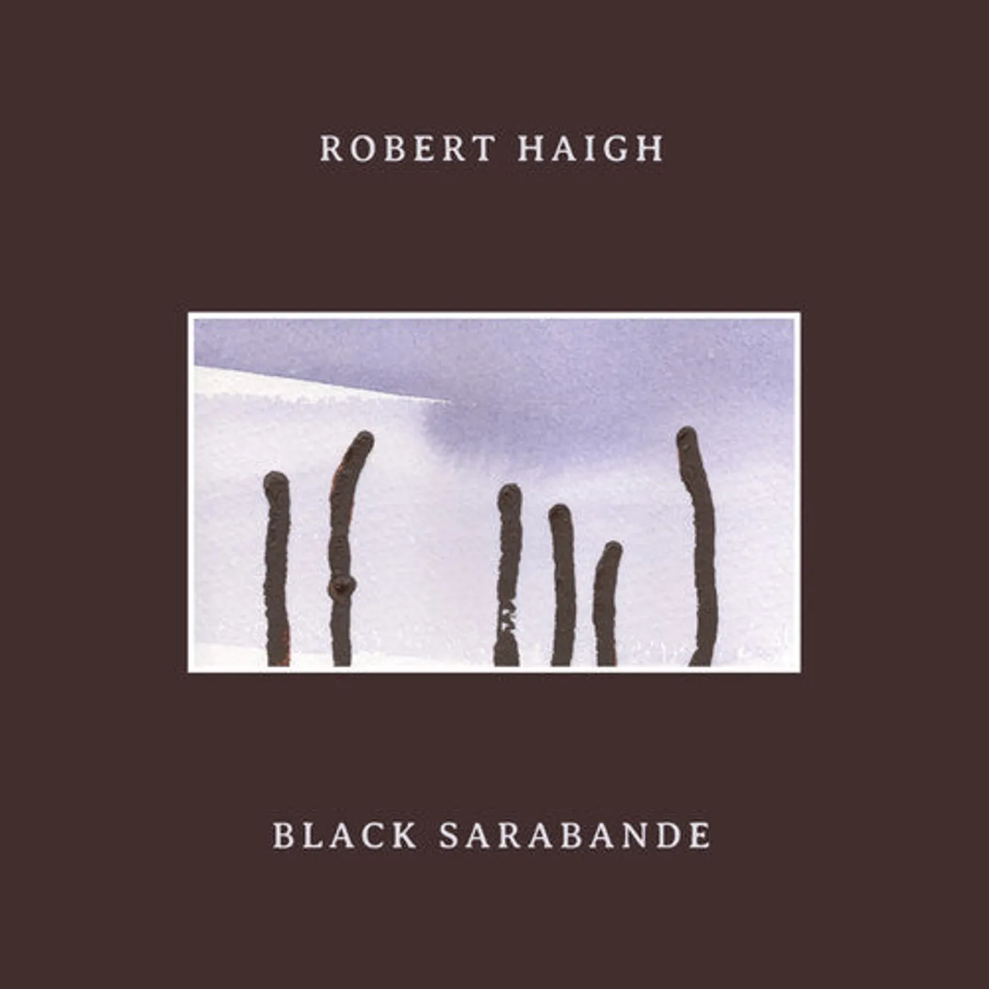 Robert Haigh LP Vinyl - Black Sarabande
