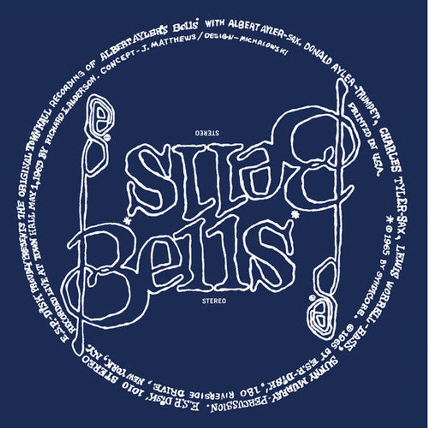 Albert Ayler LP Vinyl - Bells (Wht)