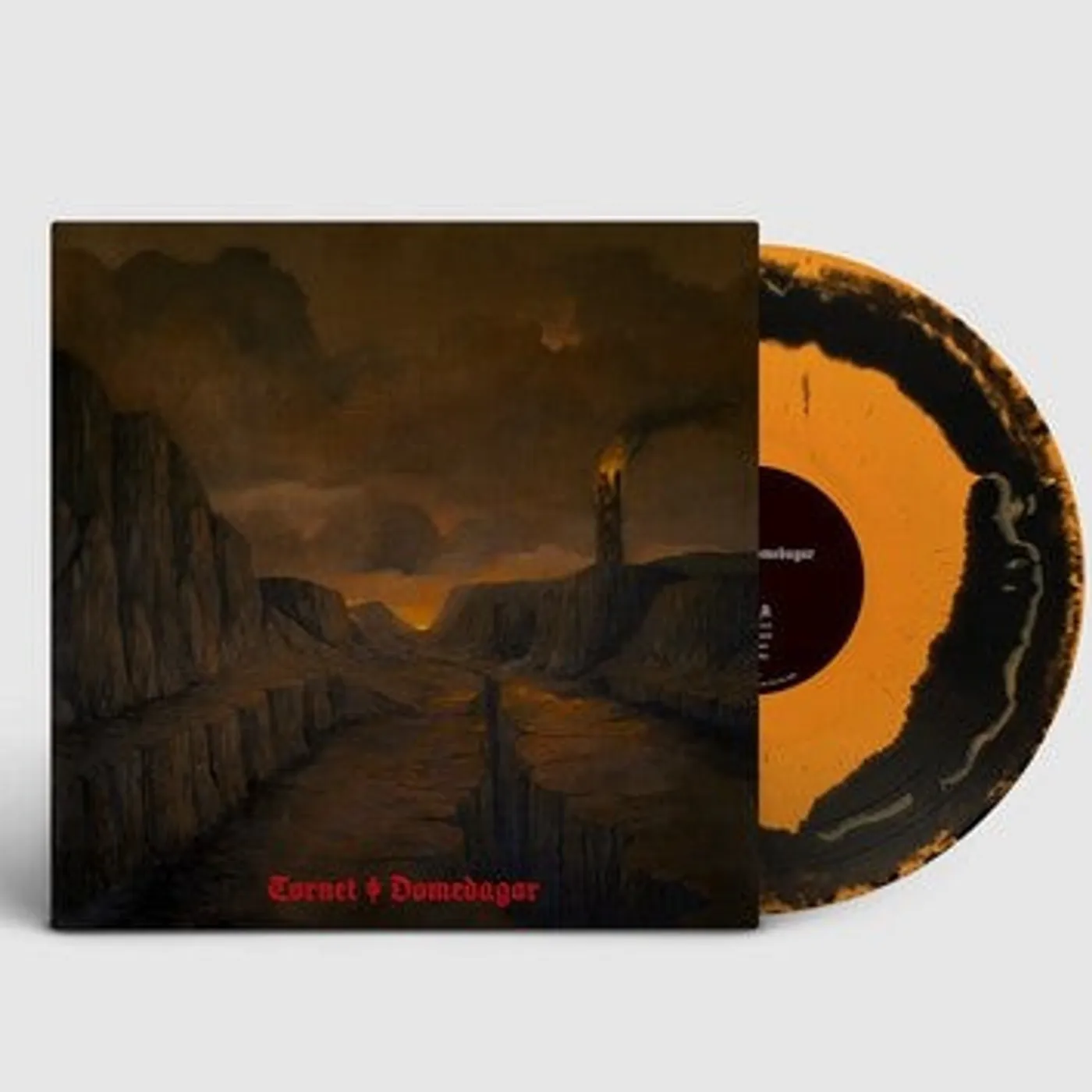 Tornet LP Vinyl - Domedagar - Black/Orange (Blk) (Coloured Vinyl) (Org)