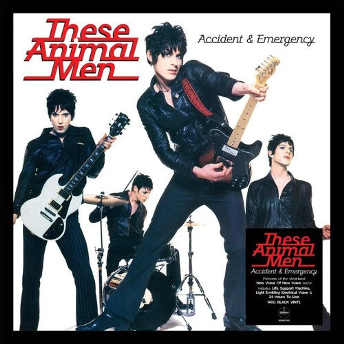 These Animal Men LP Vinyl - Accident & Emergency (Blk) (Ofgv) (Uk)