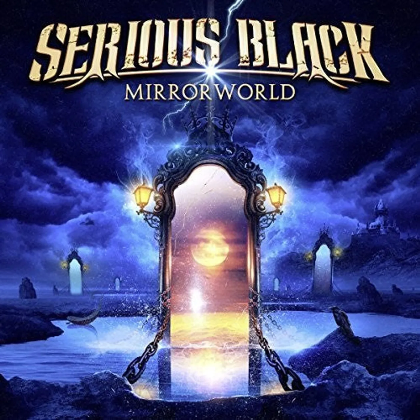 Serious Black LP Vinyl - Mirrorworld