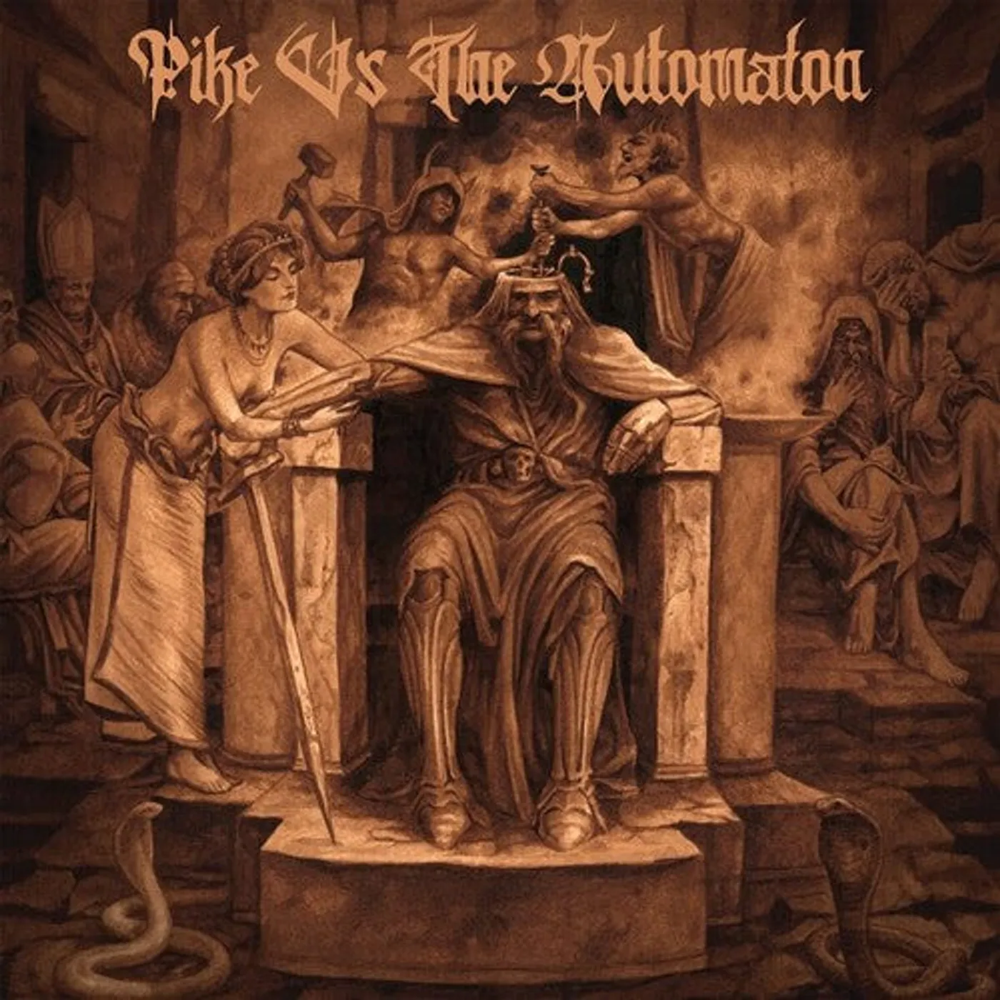 Pike Vs The Automaton LP Vinyl - Pike Vs The Automaton (Ogv)