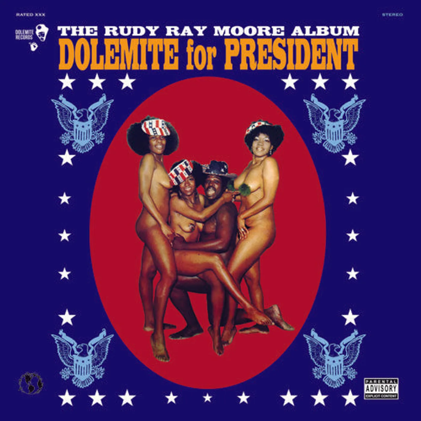 Rudy Ray Moore LP Vinyl - Dolemite For President