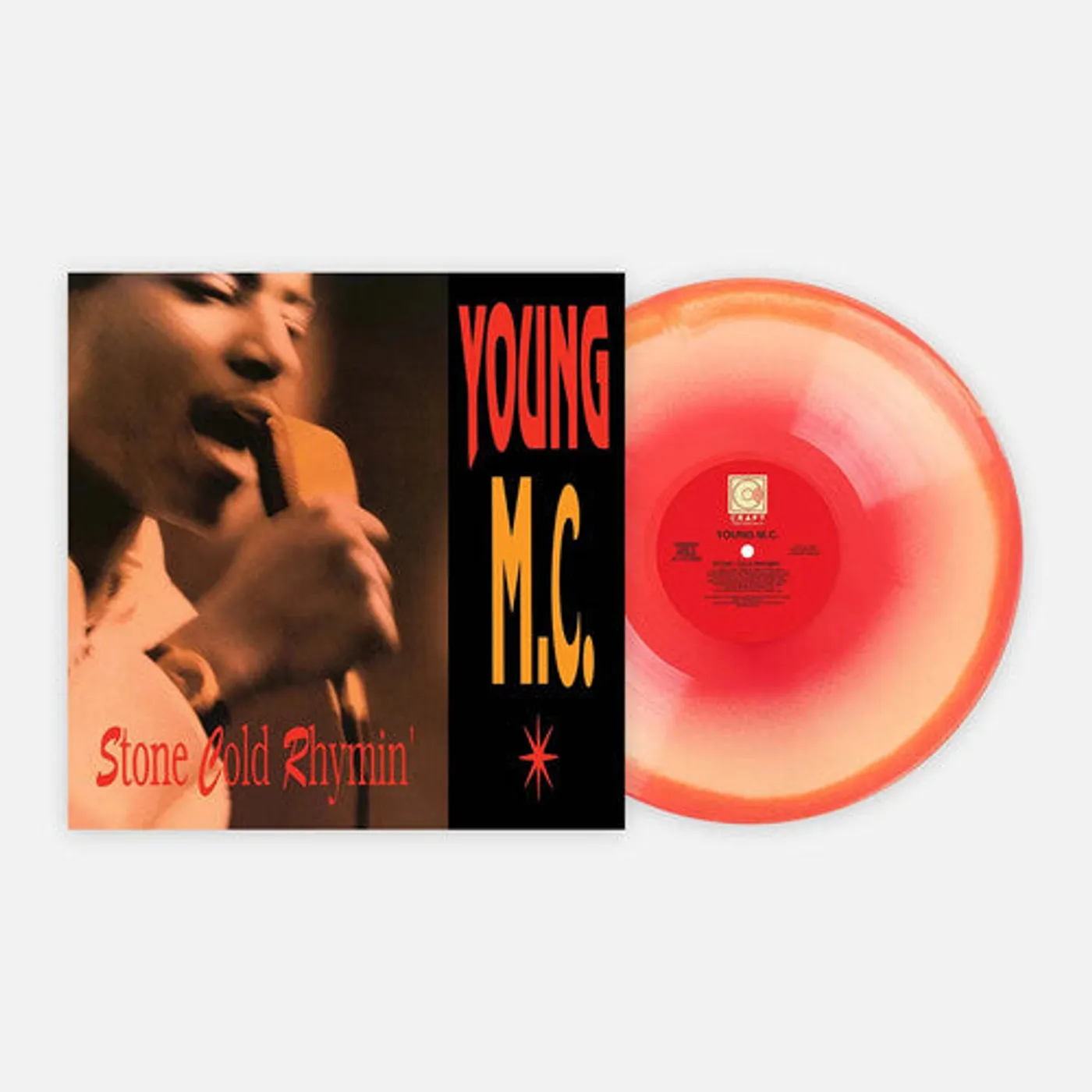 Young Mc LP Vinyl - Stone Cold Rhymin (Coloured Vinyl) (Gol) (Ogv) (Red) (Can)