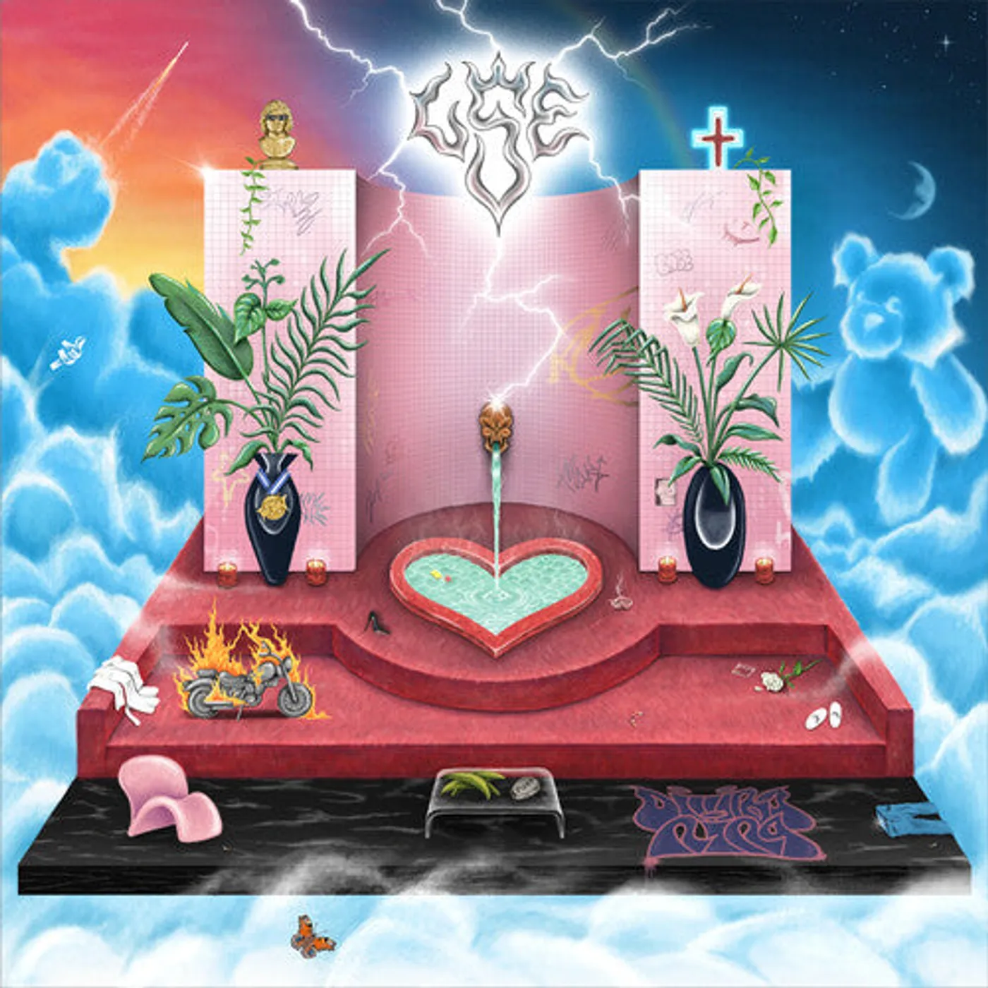 Divino Niño LP Vinyl - Last Spa On Earth - Pink Guava (Coloured Vinyl) (Pnk)