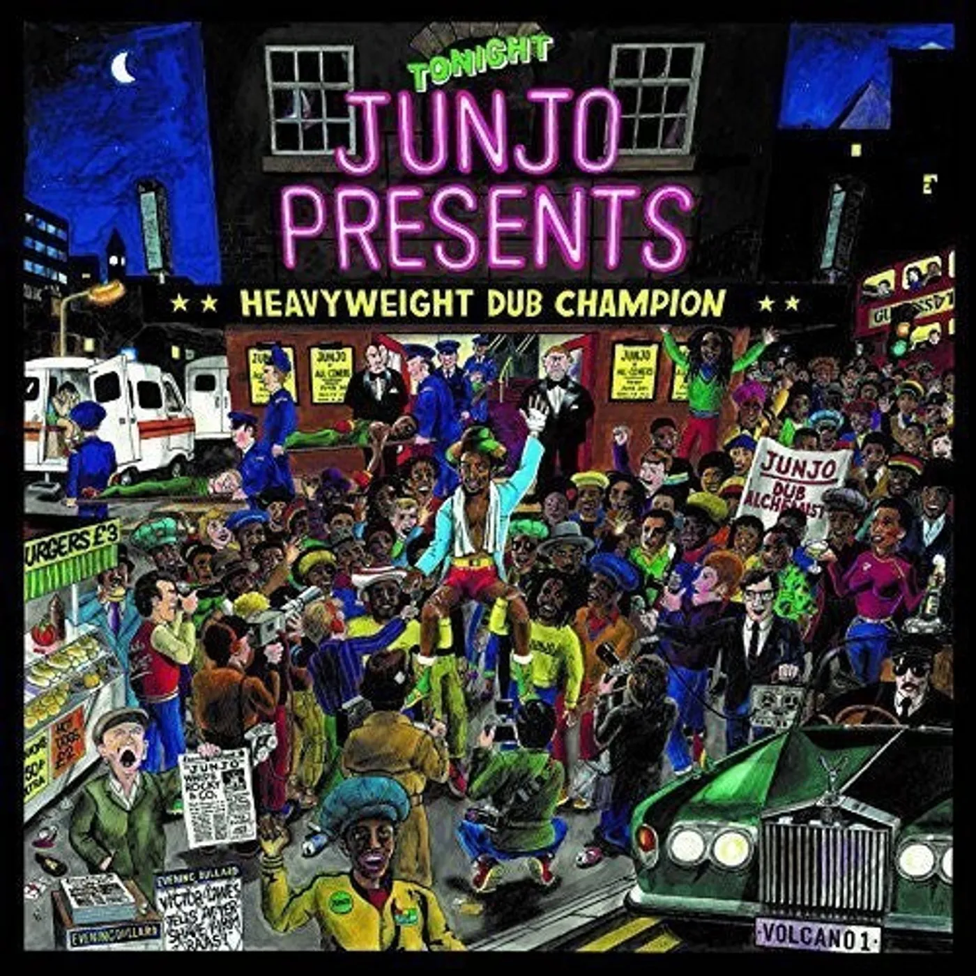 Henry Junjo Lawes LP Vinyl - Junjo Presents: Heavyweight Dub Champion