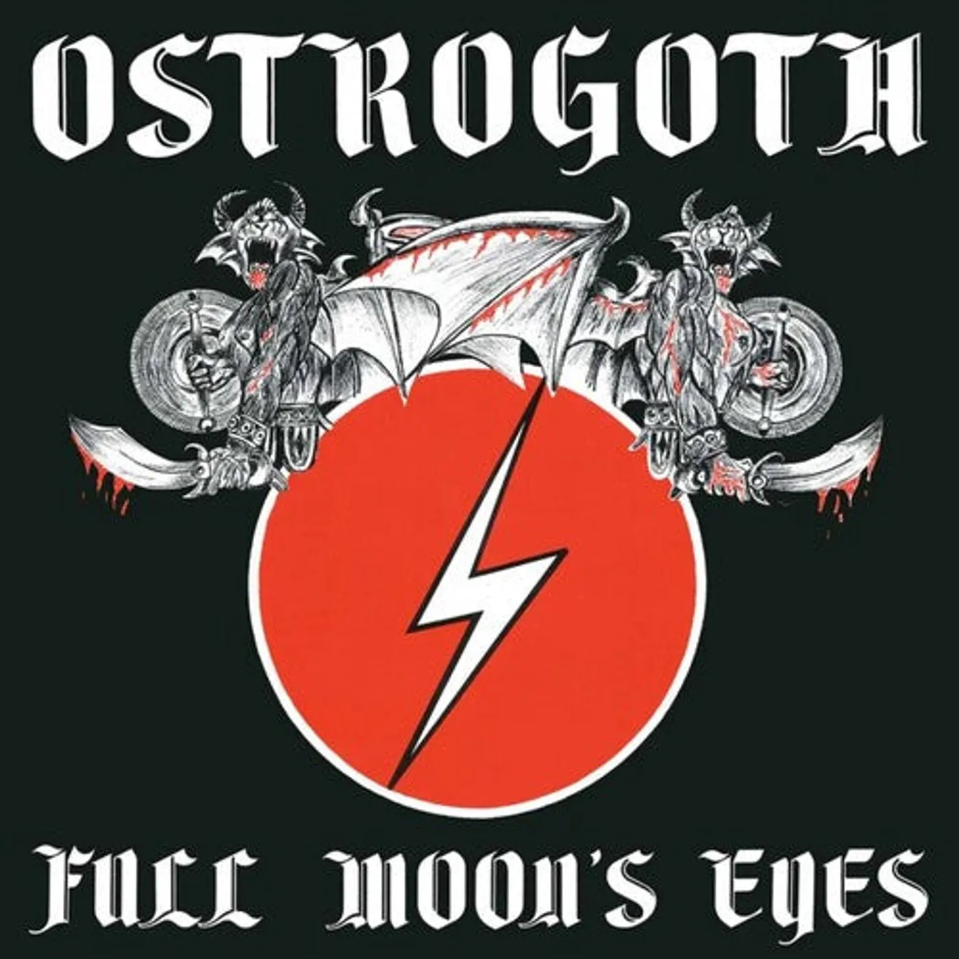 Ostrogoth LP Vinyl - Full Moon'S Eyes - Bi-Color (Coloured Vinyl)