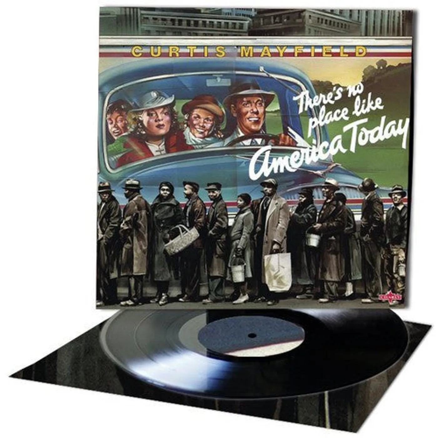Curtis Mayfield LP Vinyl - There'S No Place Like America Today (Uk)