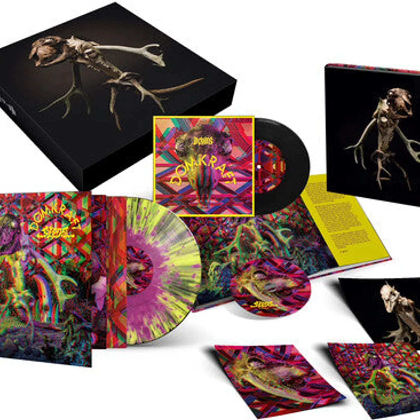 Domkraft LP Vinyl - Seeds (Box Set) (Gate Fold) (Grn) (Ltd) (Purp) (Ylw)