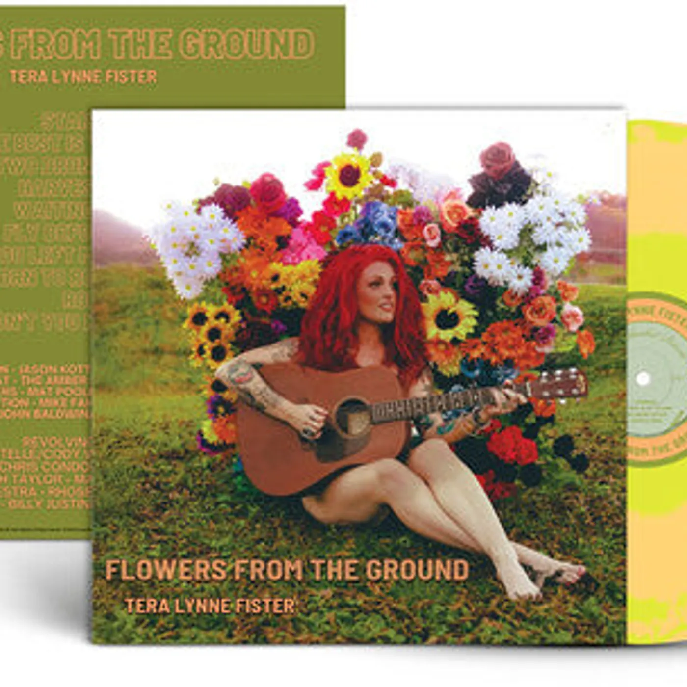 Tera Lynne Fister LP Vinyl - Flowers From The Ground (Coloured Vinyl) (Ylw)