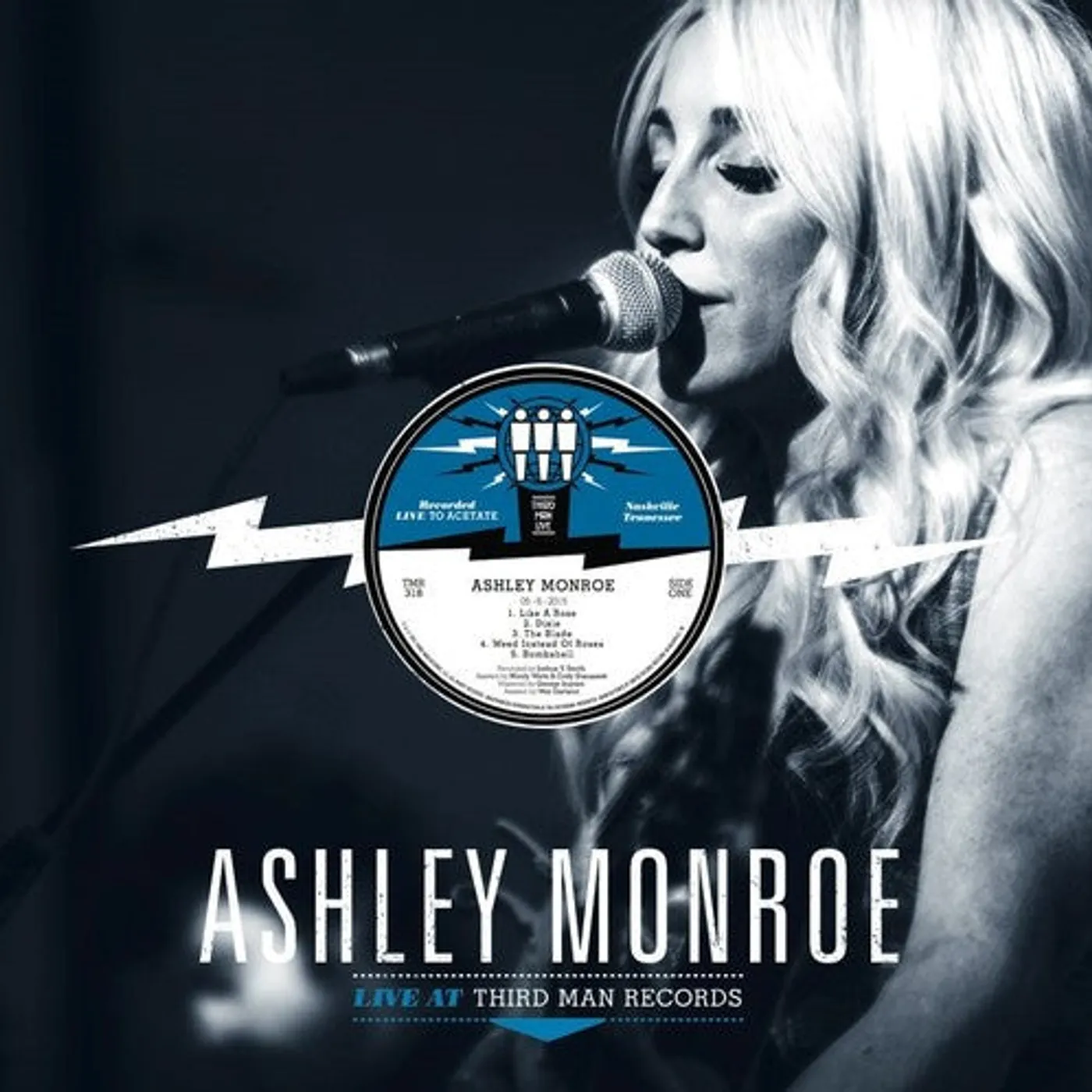 Ashley Monroe LP Vinyl - Live At Third Man