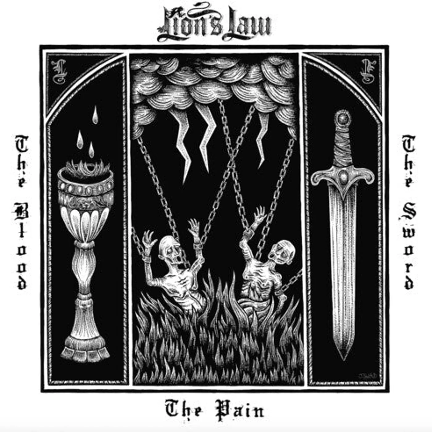 Lion'S Law LP Vinyl - Pain, The Blood, And The Sword