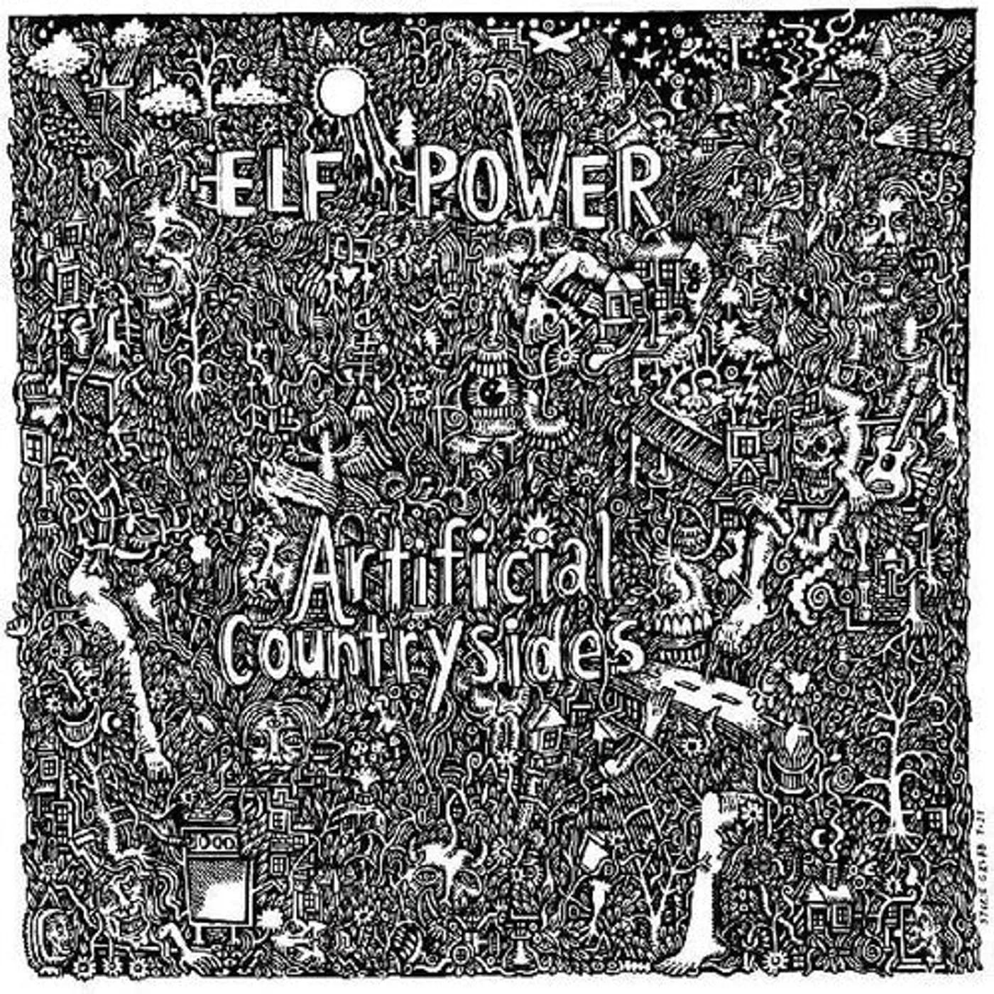 Elf Power LP Vinyl - Artificial Countrysides (Cvnl) (Ltd) (Purp)